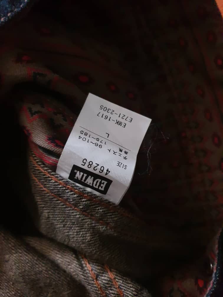 Edwin 💥Edwin exclusive vintage Japanese denim jacket Size US L / EU 52-54 / 3 - 4 Thumbnail