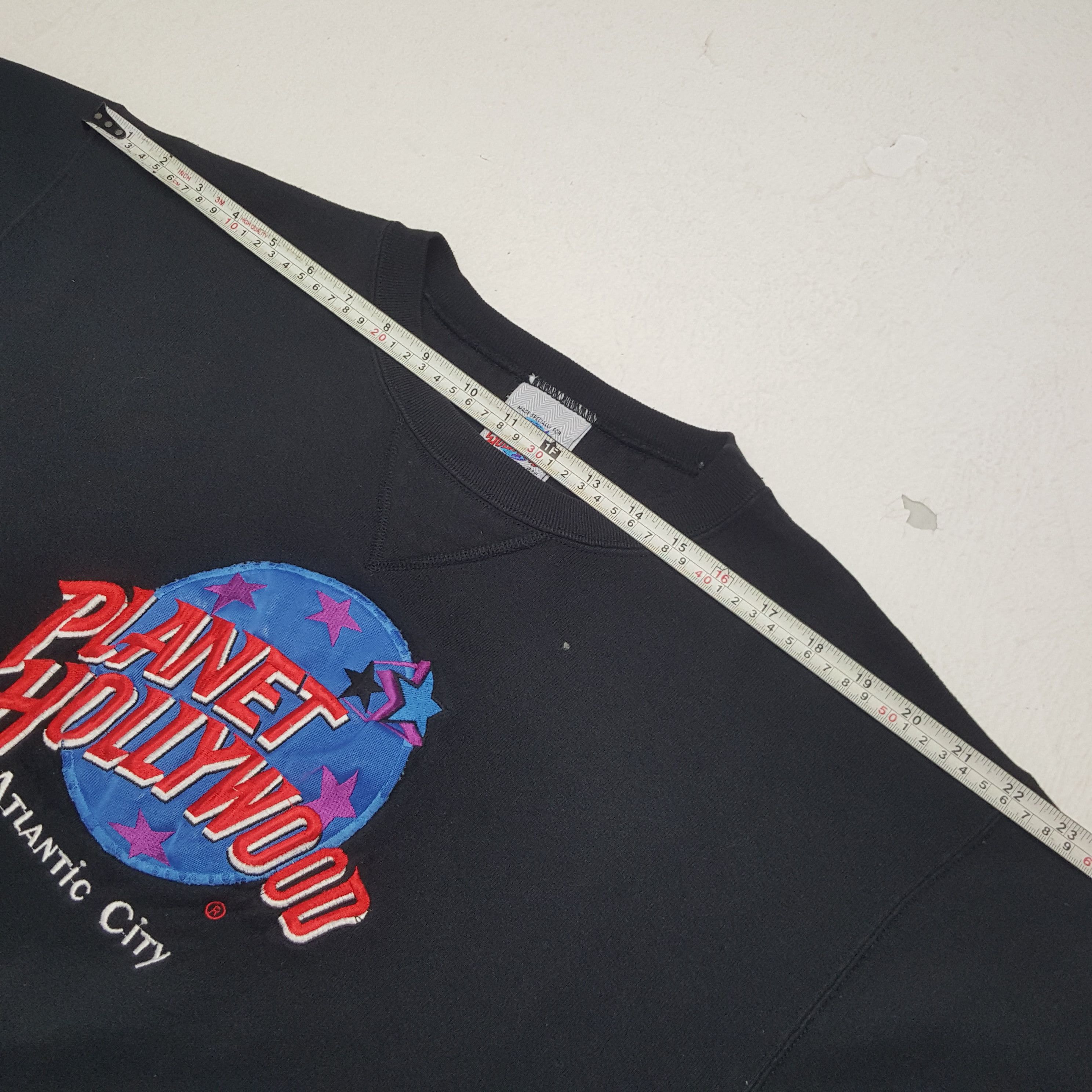Planet Hollywood × Vintage Vintage Planet Hollywood Sweatshirt Size US L / EU 52-54 / 3 - 6 Thumbnail