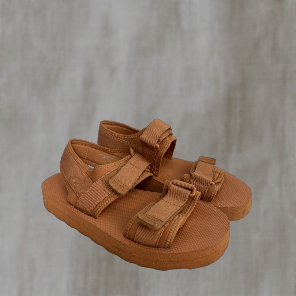 Madewell VINTAGE Madewell The Re)sourced Neoprene Jay Sandal 7.5 Sandal Women Orange 90s Bohemian City Mens? Size US 8 / IT 38 - 1 Thumbnail