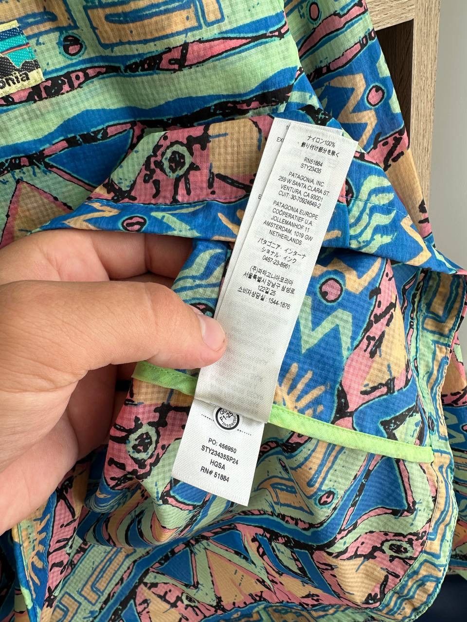 Patagonia × Vintage Vintage Patagonia Women’s Zip Pullover Print Jacket Size M / US 6-8 / IT 42-44 - 13 Thumbnail