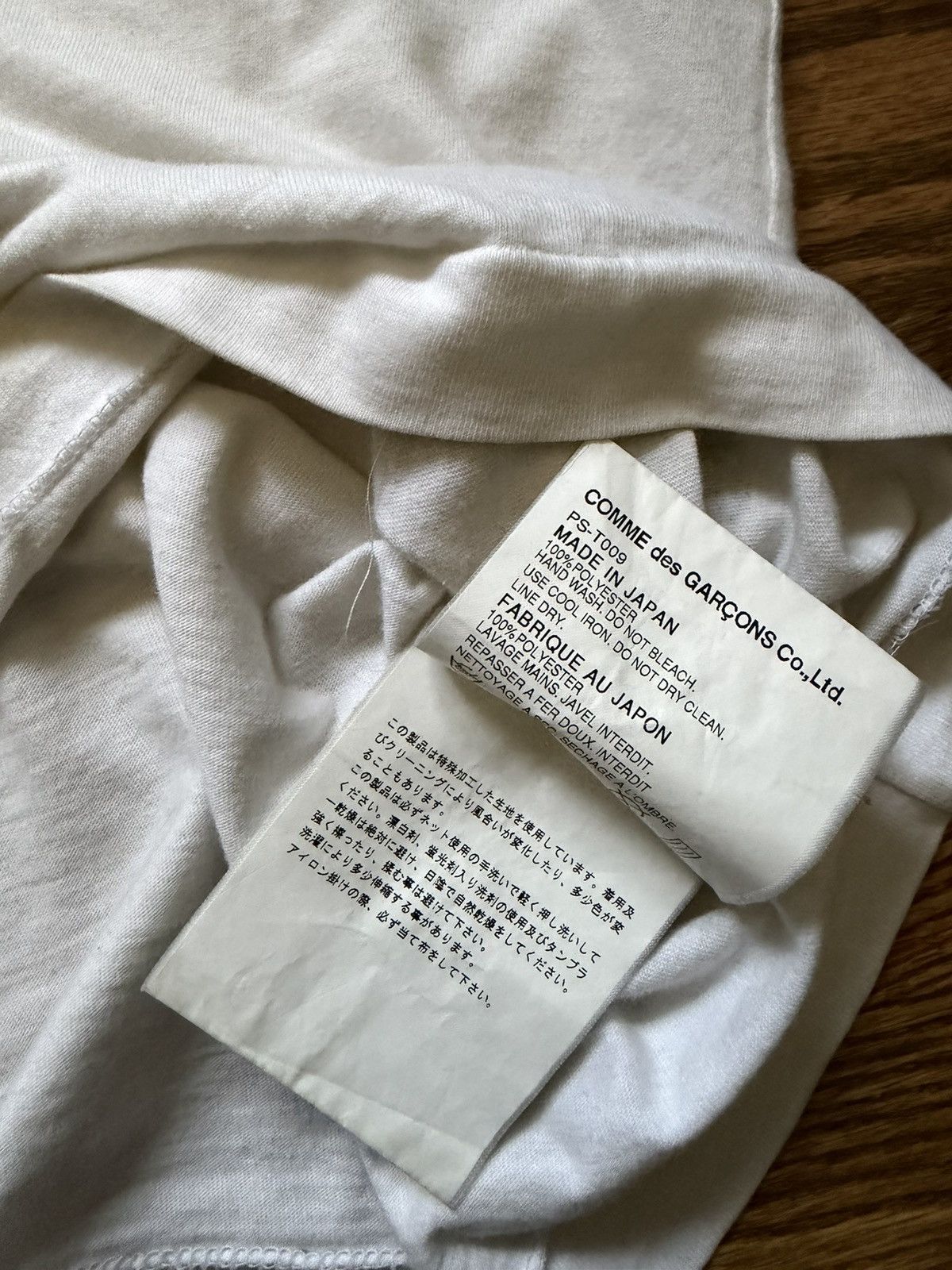 Comme des Garcons Homme Plus × The Rolling Stones CDG Homme Plus Rolling Stones Tongue Tee SS06 Size US S / EU 44-46 / 1 - 6 Thumbnail