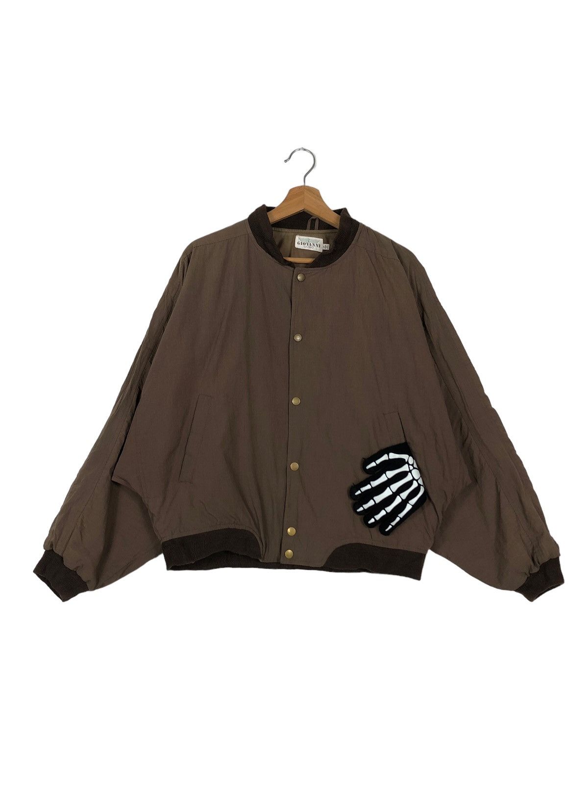 Japanese Brand 🔥VINTAGE BOMBER JACKET GIOVANNI UOMO ISSEY MIYAKE Size US M / EU 48-50 / 2 - 1 Thumbnail