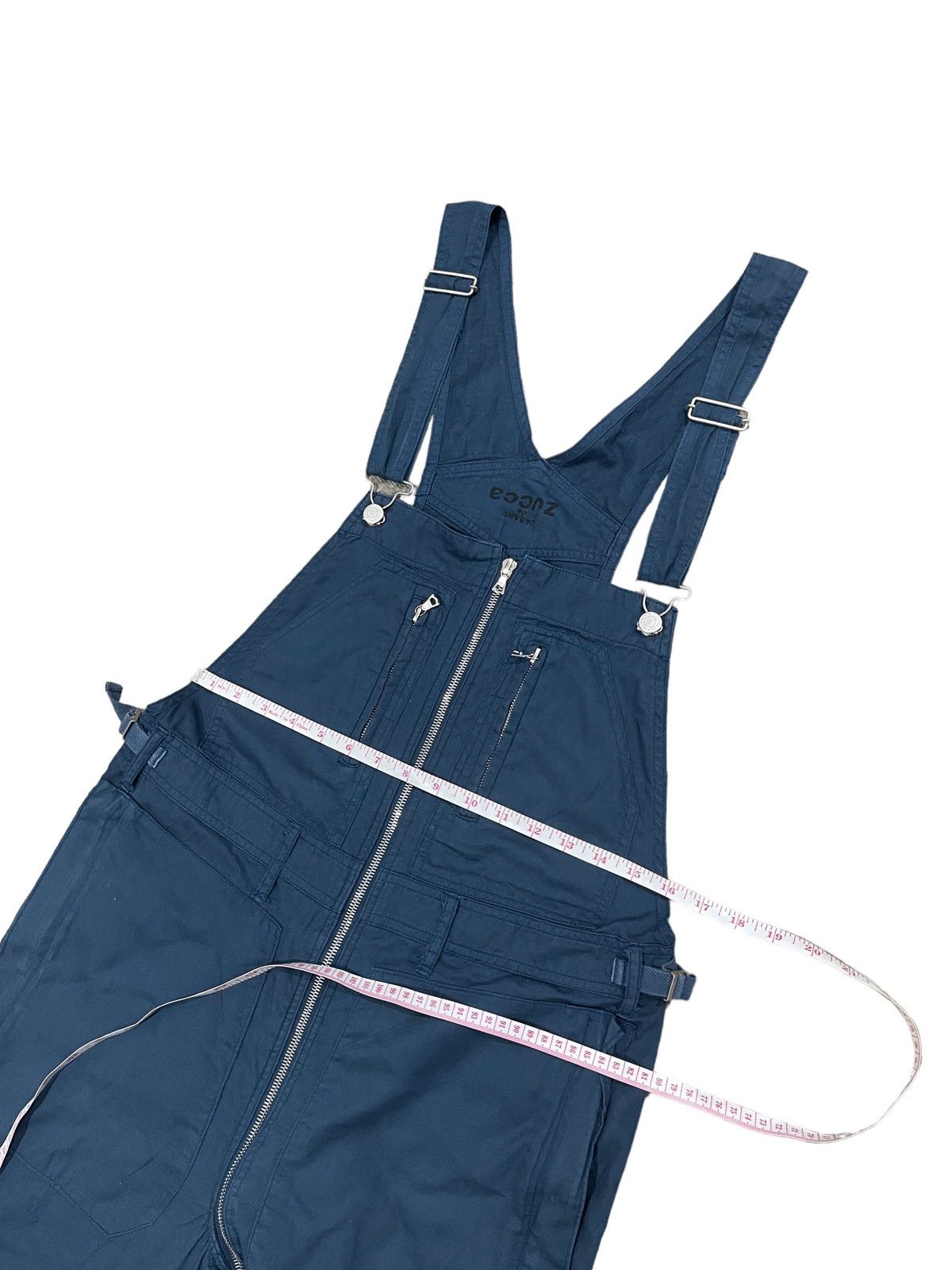 CABANE de ZUCCa × Issey Miyake × Vintage Vintage Cabane De Zucca Overall Zipper Worker Pants Size US 35 - 22 Thumbnail