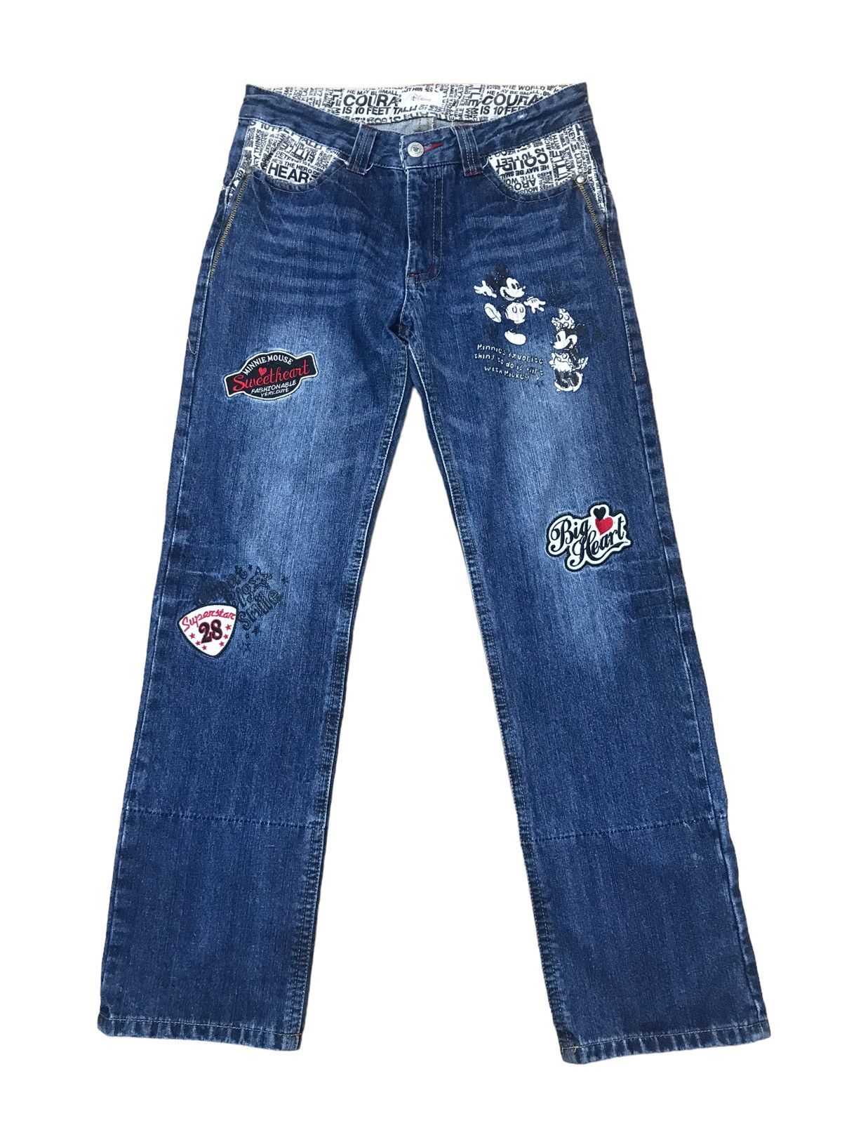 Cartoon Network × Disney × Mickey Mouse Mickey Mouse Embroidered Pant Size US 32 / EU 48 - 4 Thumbnail