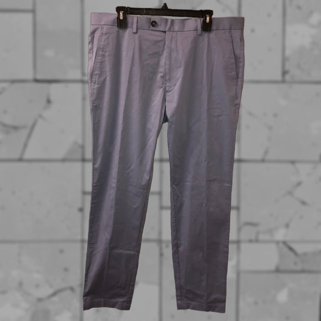 Vintage T.M.Lewin Radcliffe Chino Stone Mens Mid Blue Dress Pants 38L NEW Size US 38 / EU 54 - 1 Thumbnail