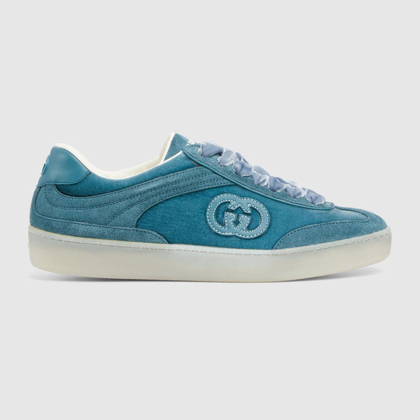 Gucci G75 Velvet Sneakers