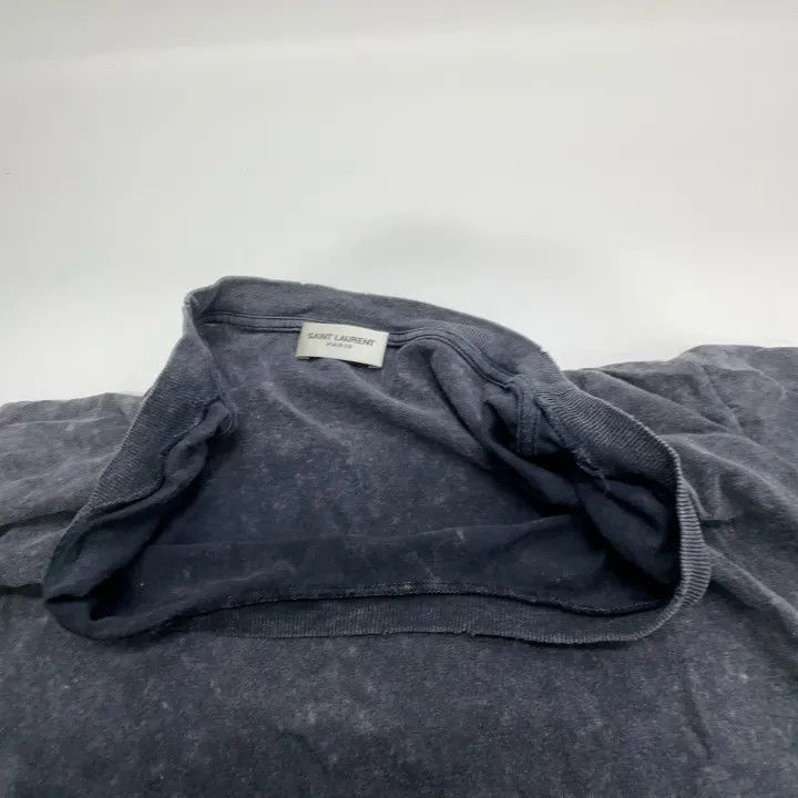 Other Saint Laurent Vintage Black Short Sleeve T-Shirt-2507 Size US XL / EU 56 / 4 - 4 Thumbnail