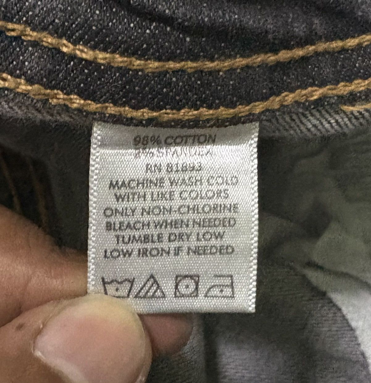 Denim & Co. Denim Company Streetwear Jeans Low Flared Denim Size US 30 / EU 46 - 19 Thumbnail