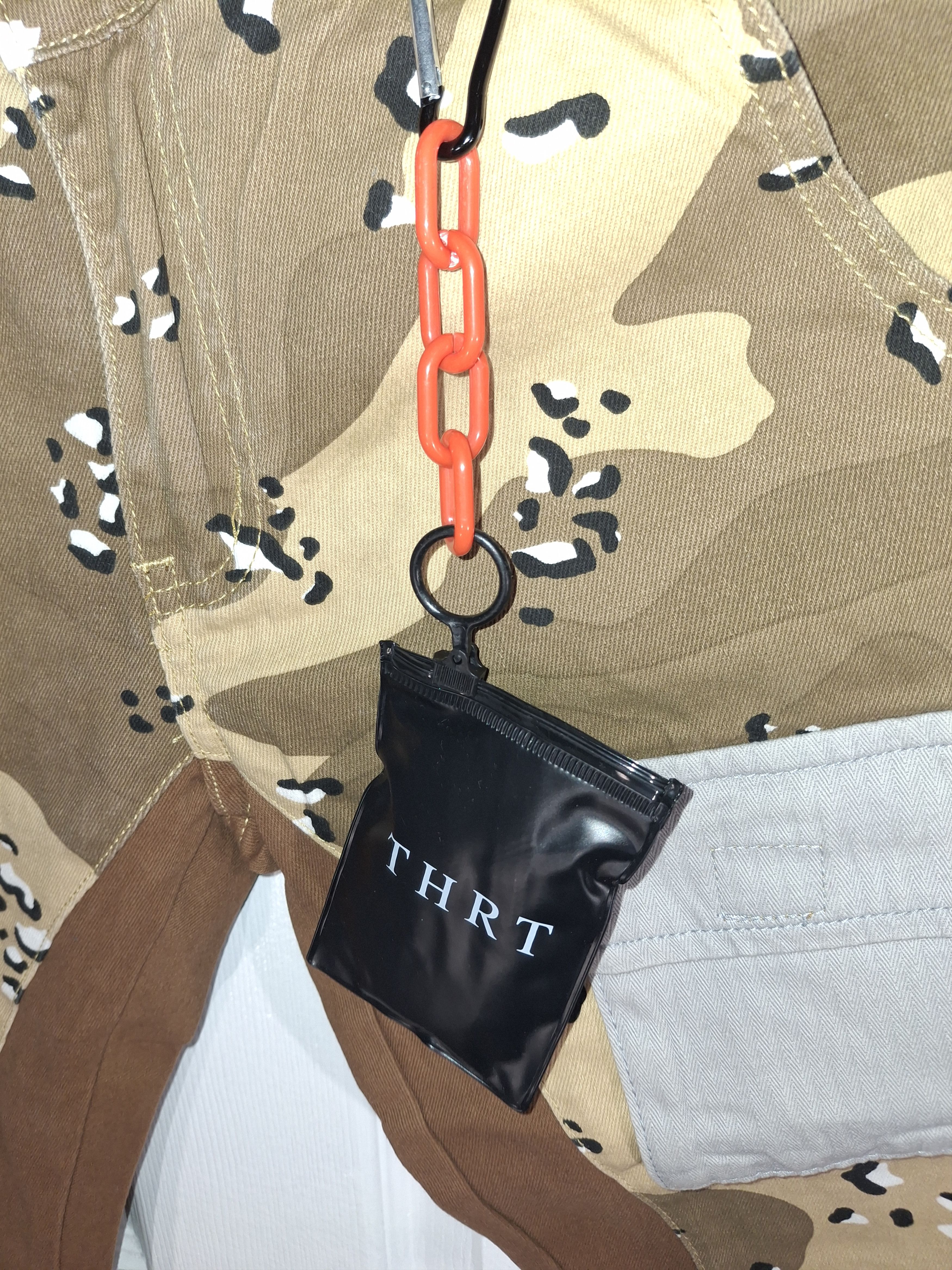 Other THRT Camo Patchwork Stacked Flare Pants Size US 30 / EU 46 - 4 Thumbnail