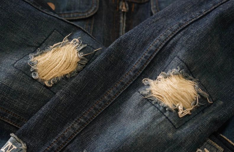 Number (N)ine Number (N)ine Sload Denim Jacket Coat 02SS 2503-Nextarrow Size US L / EU 52-54 / 3 - 8 Thumbnail