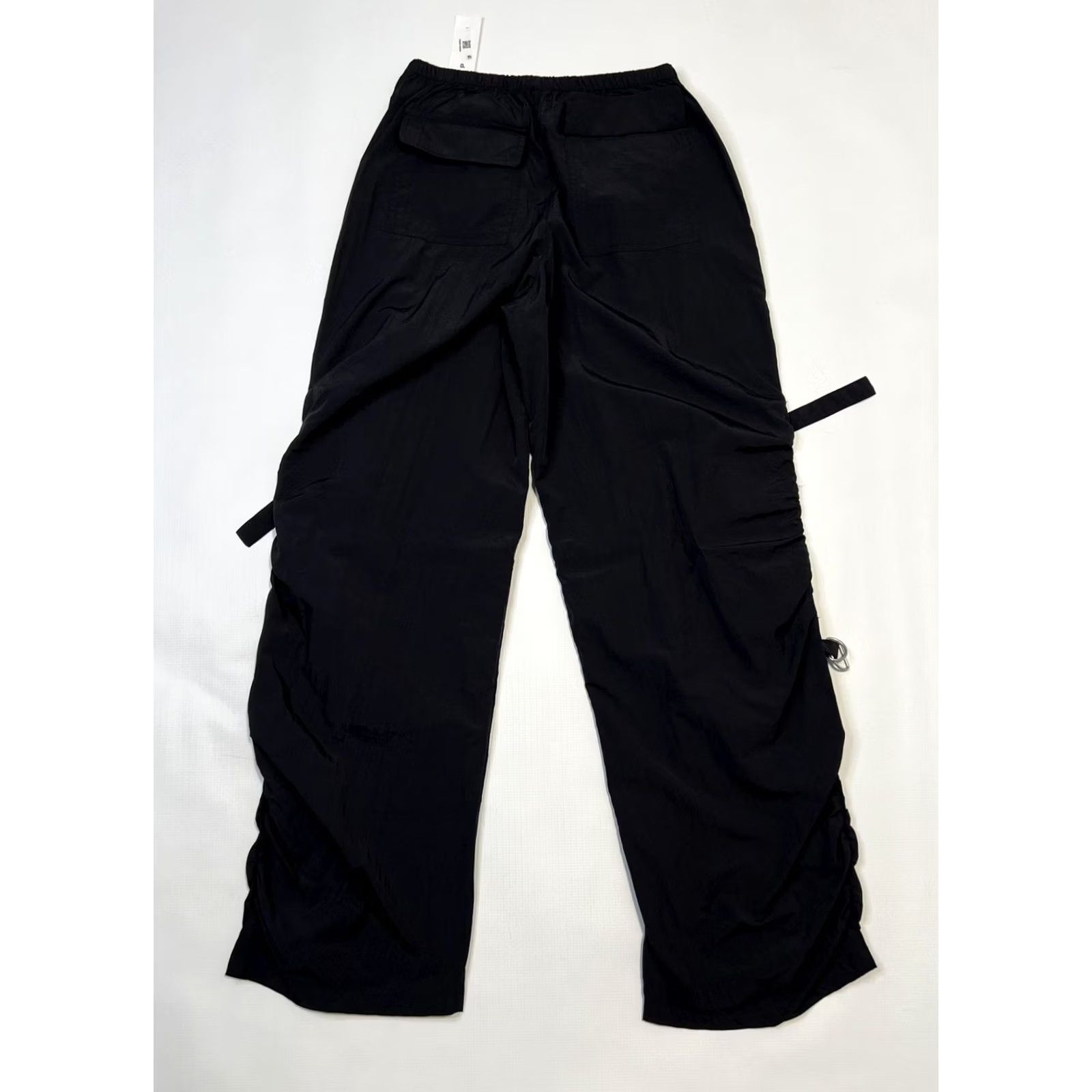 Pacsun Pacsun Pants Womens XS Black Cargo Streetwear Elastic Waist Utility Pockets New Size 26" / US 2 / IT 38 - 2 Thumbnail