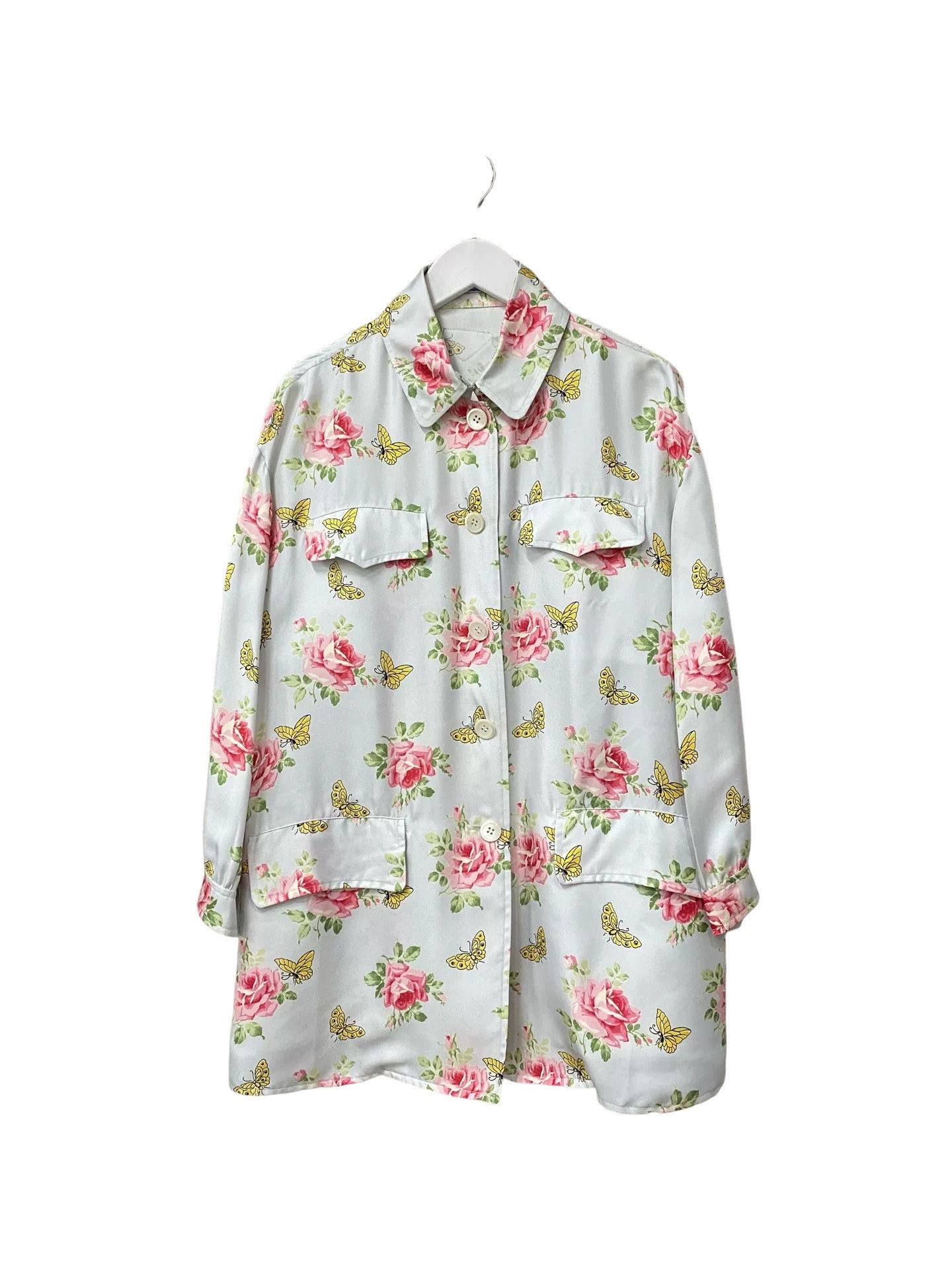 Prada Prada Floral Butterfly Jacket Size 38 Size XS / US 0-2 / IT 36-38 - 1 Thumbnail