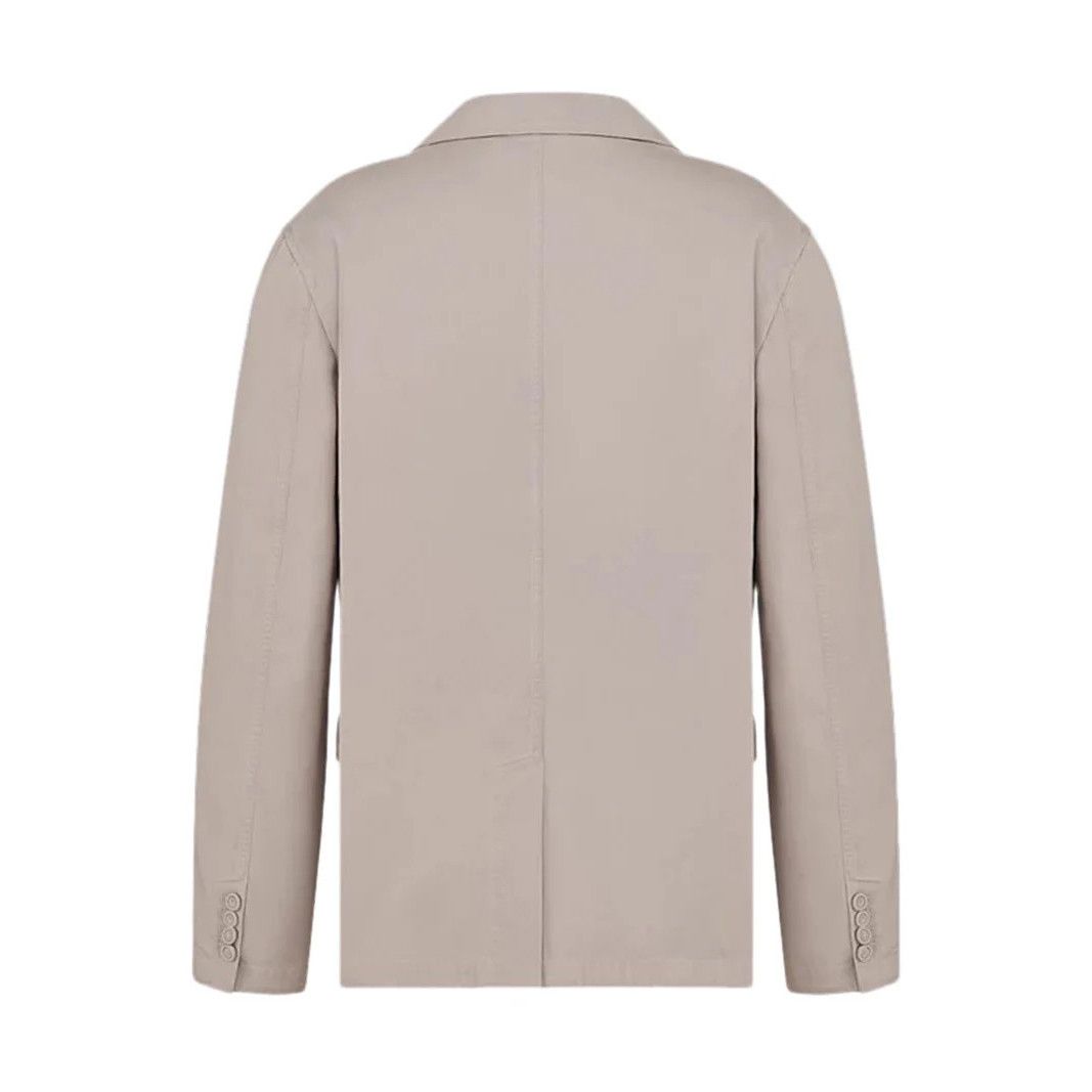 Dior DIOR $3000 Beige Cotton Jacket New & Authentic (Men's size:L Size US L / EU 52-54 / 3 - 2 Thumbnail