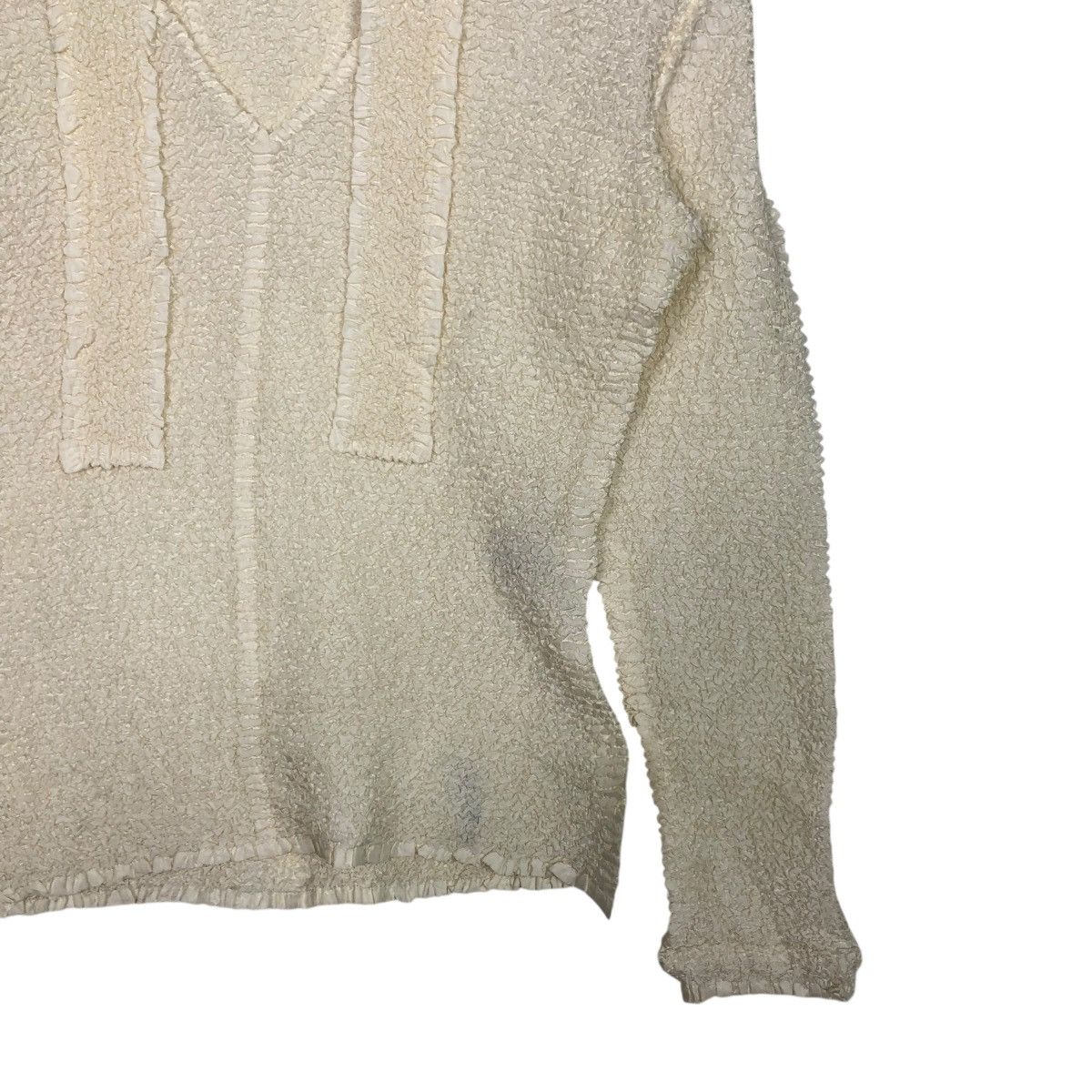 Yoshiyuki Konishi 🔥VINTAGE PLEATED PULL OVER CROPPED YOSHIYUKI KONISHI Size M / US 6-8 / IT 42-44 - 7 Thumbnail