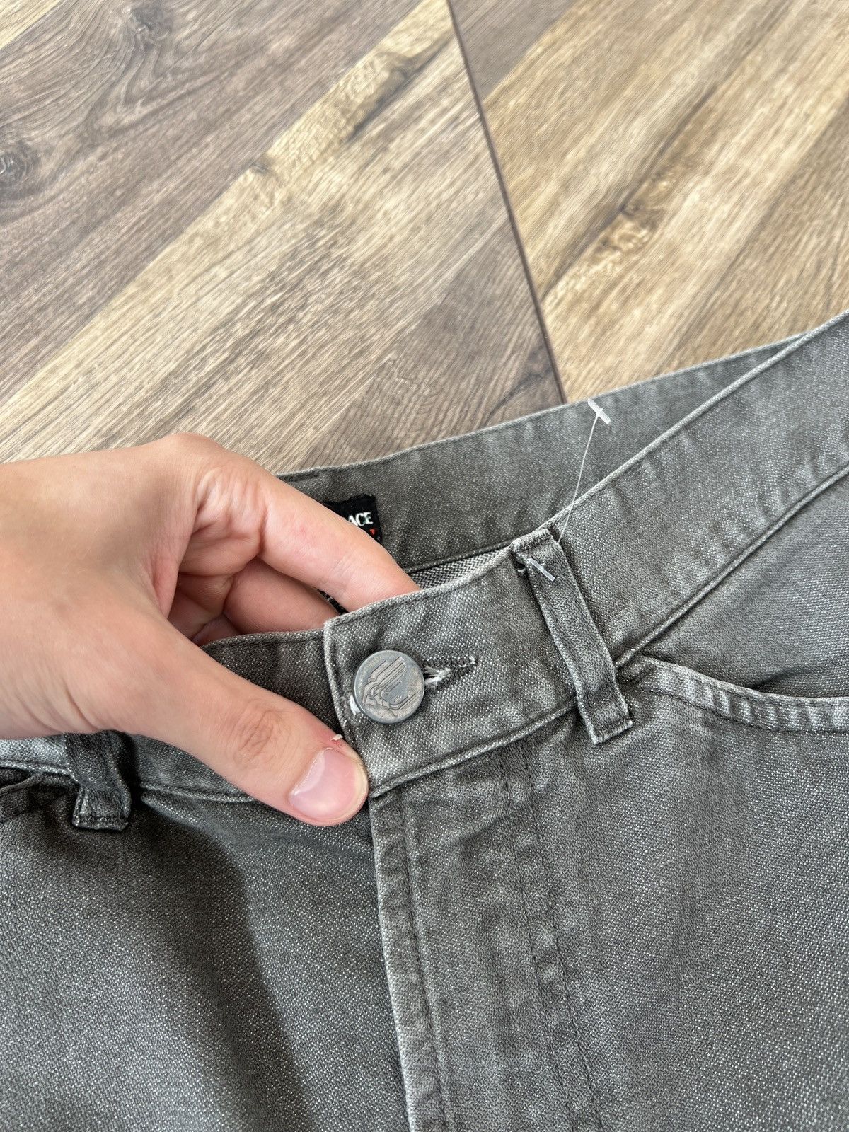 Versace Vintage Versace Sport Jeans Embroidered Back Pocket Denim Size US 34 / EU 50 - 9 Thumbnail