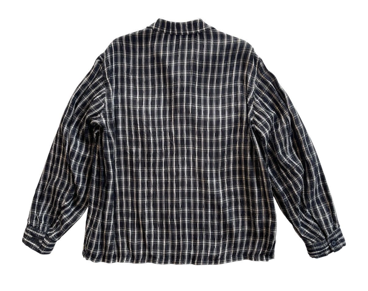 Y's for Men Yohji Yamamoto Rayon Pleats Jacket Size US L / EU 52-54 / 3 - 3 Thumbnail