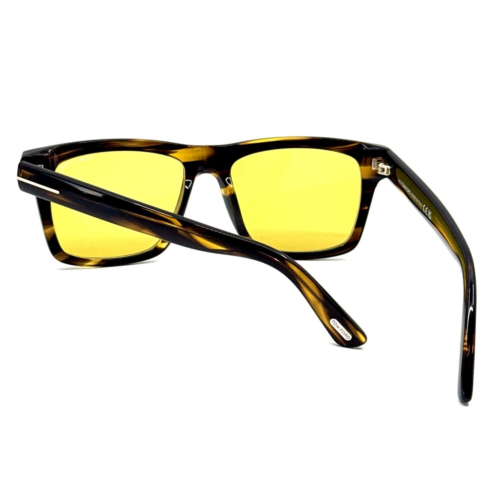 Tom Ford New, TOM FORD Buckley-02 Sunglasses TF906 55E Authentic Size ONE SIZE - 11 Thumbnail