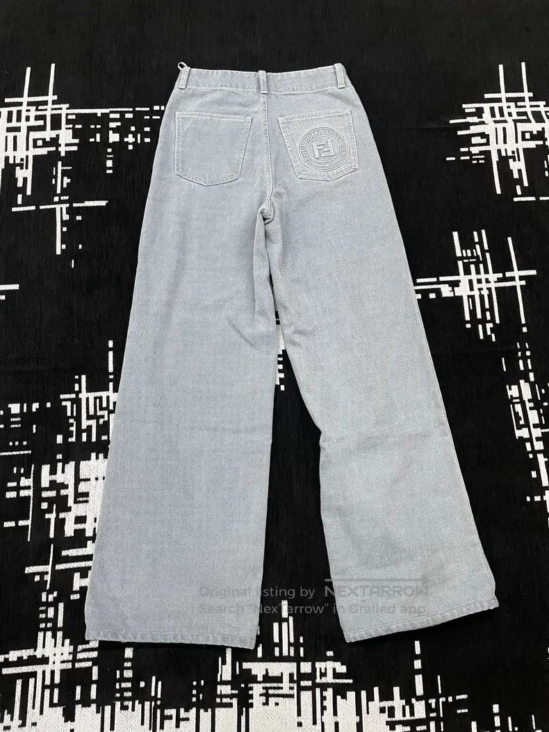 Fendi Fendi Light blue denim pants, long Size 24" / US 00 / IT 34 - 4 Thumbnail