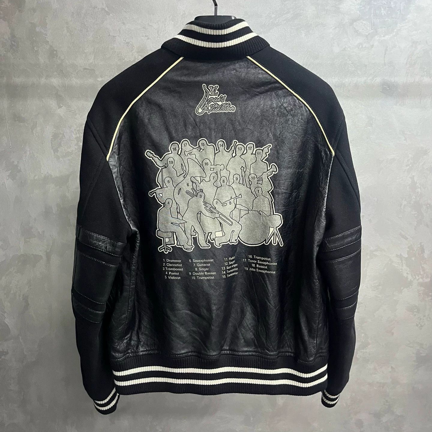 Louis Vuitton Louis Vuitton Black Logo Baseball Jacket Size US S / EU 44-46 / 1 - 2 Thumbnail