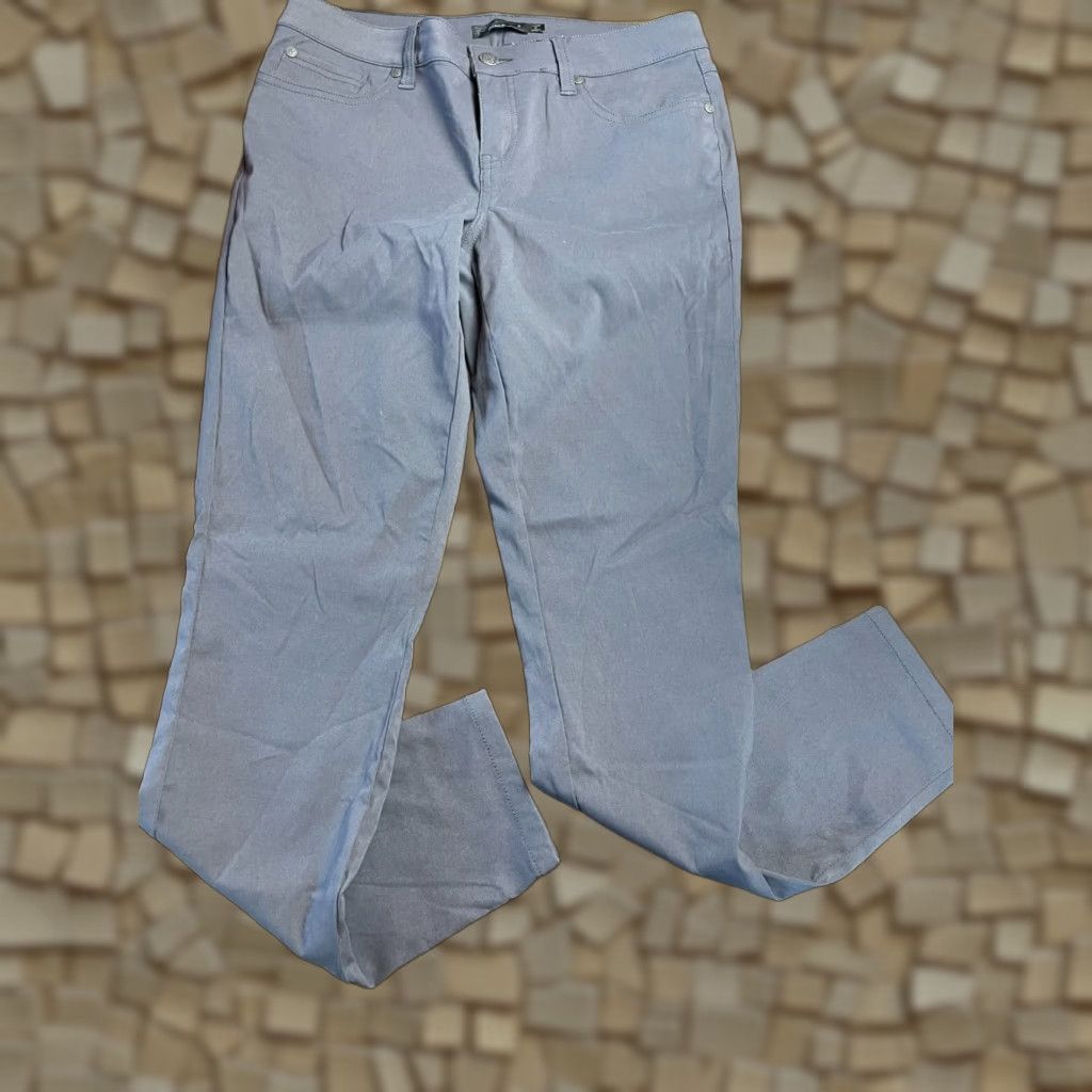 Prana prAna Jeans Women's 6 Gray Straight Leg Pockets Denim Regular Inseam 28.5 in Mid Rise Jeans Womens (Free Return) Size 28" / US 6 / IT 42 - 1 Thumbnail