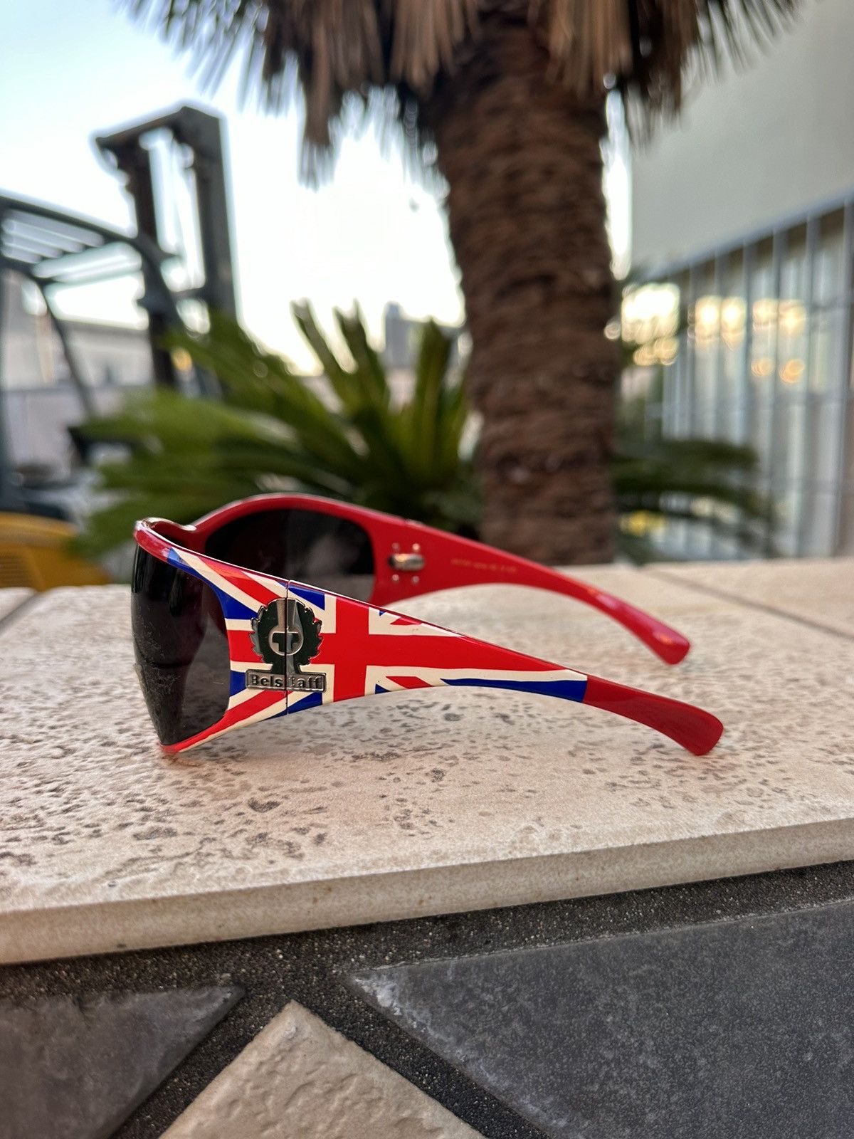 Belstaff Belstaff Sunglasses Red British Series BS 18 Size ONE SIZE - 4 Thumbnail