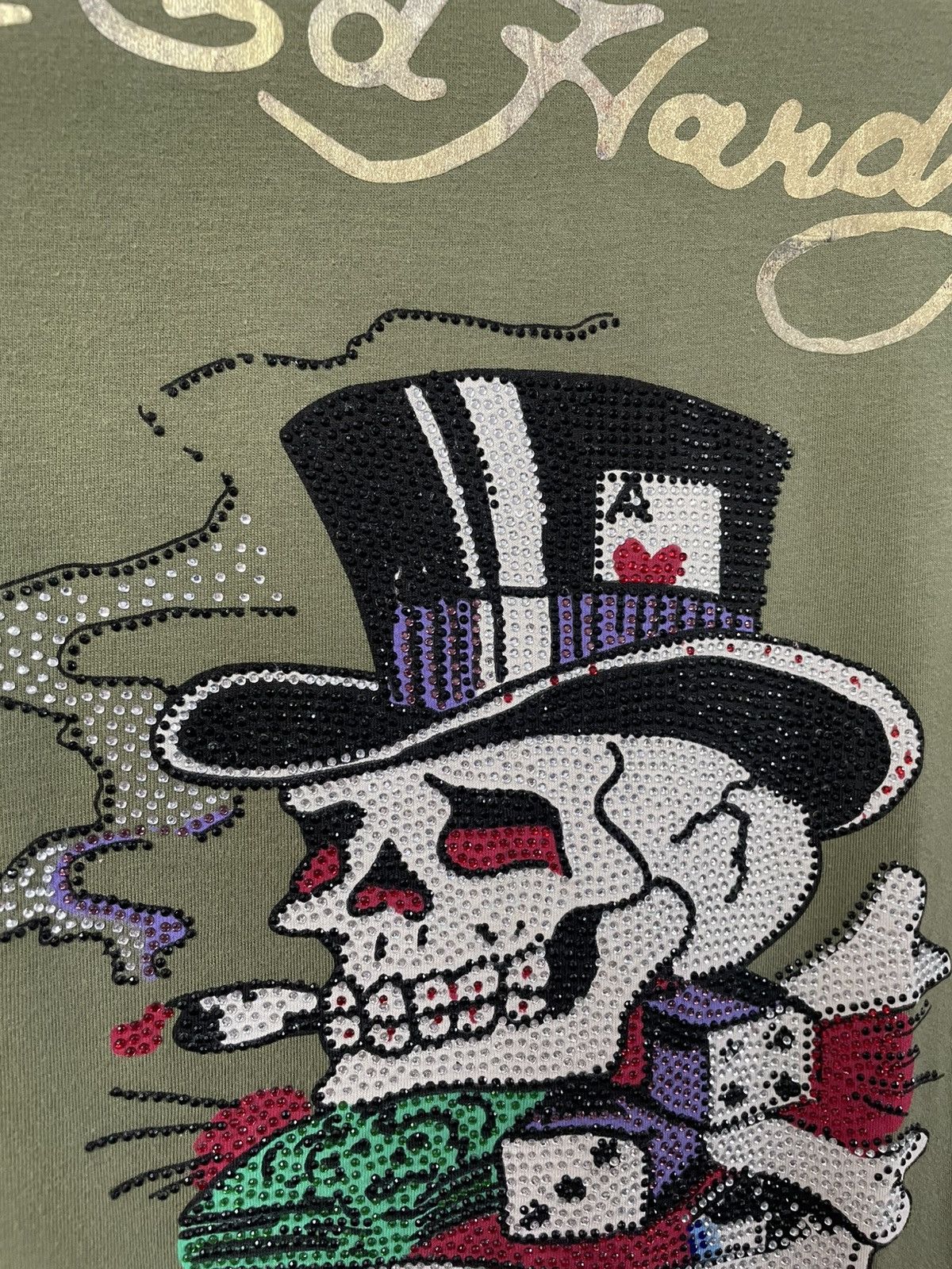 Ed Hardy Vintage Ed Hardy Skull Big Logo Y2K T-Shirt Size US M / EU 48-50 / 2 - 8 Thumbnail