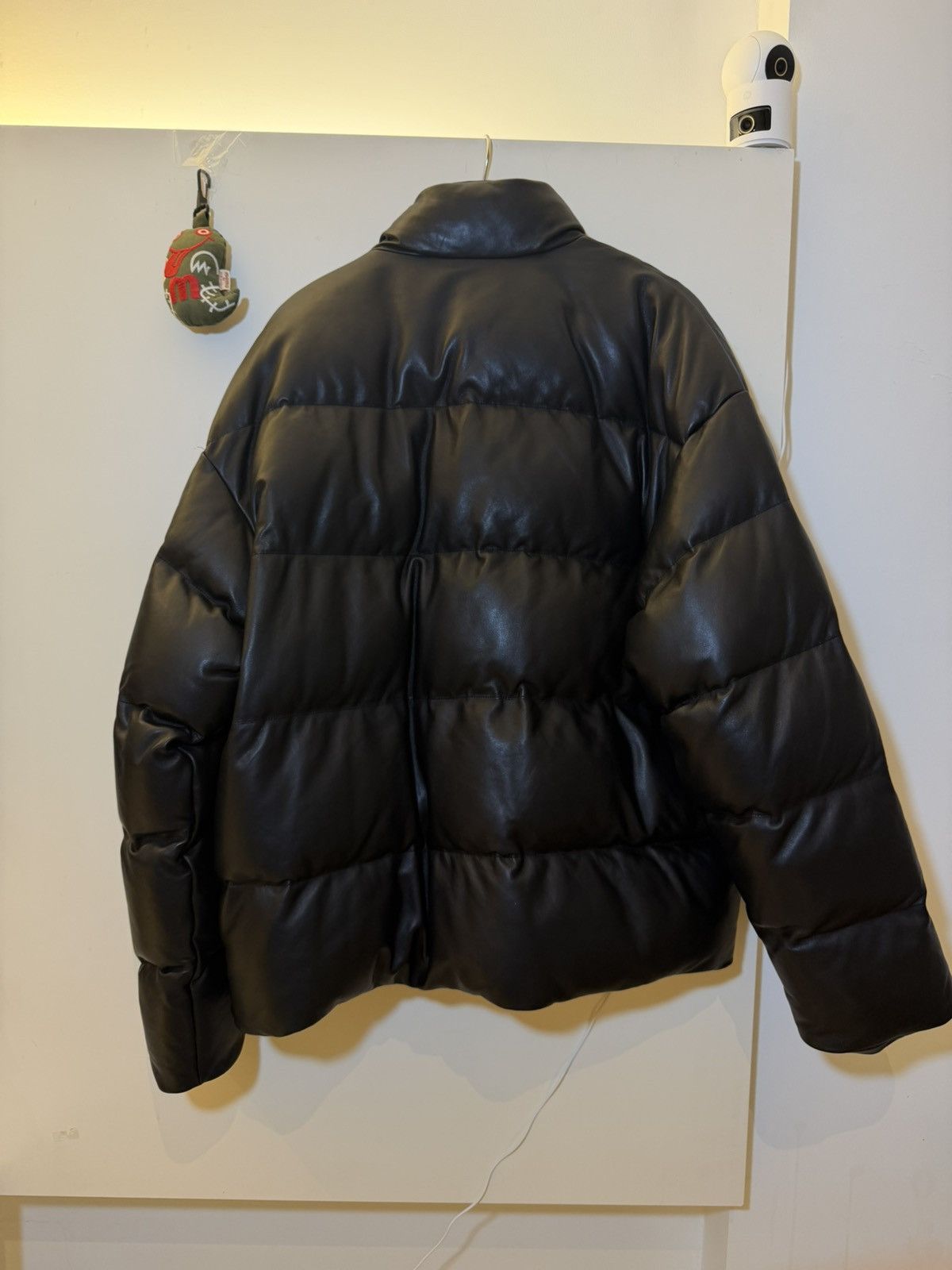Balenciaga Balenciaga Garde-Robe Leather Puffer Jacket Black Size 44 Size US S / EU 44-46 / 1 - 4 Thumbnail