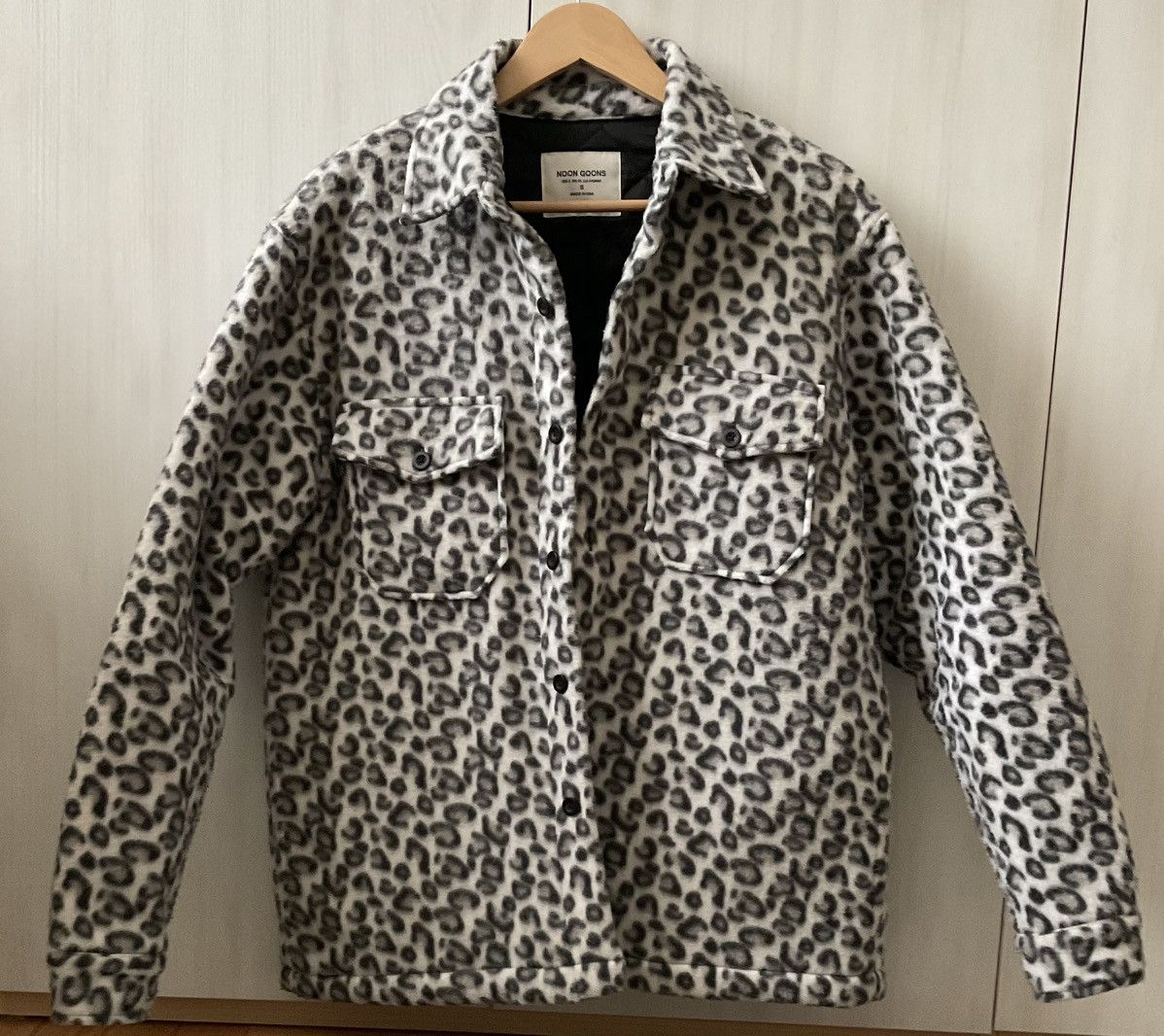 Noon Goons Noon Goons Leopard Quilted Jacket Made in LA (USA) Size US S / EU 44-46 / 1 - 2 Thumbnail