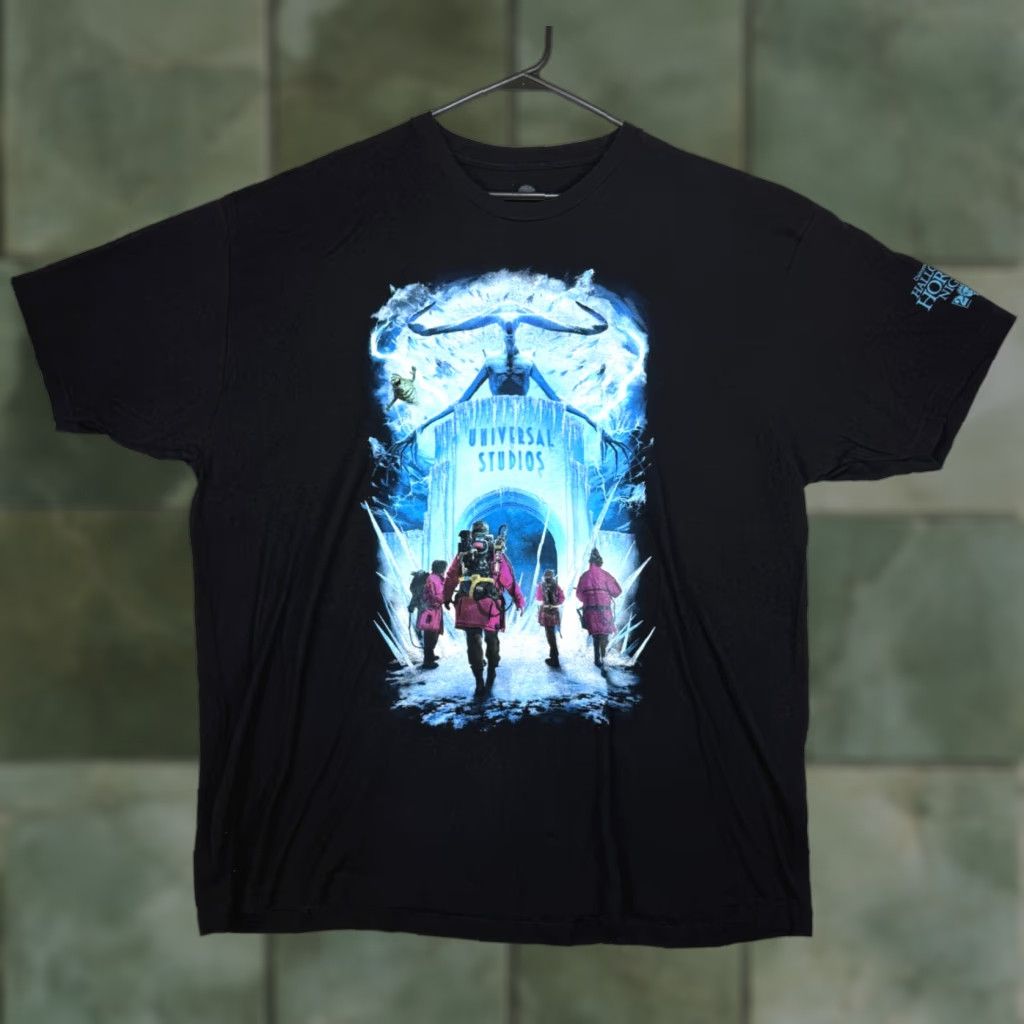 Vintage Halloween Horror Nights 2024 Ghostbusters Universal T Shirt Sz 2XL Black Size US XXL / EU 58 / 5 - 1 Thumbnail