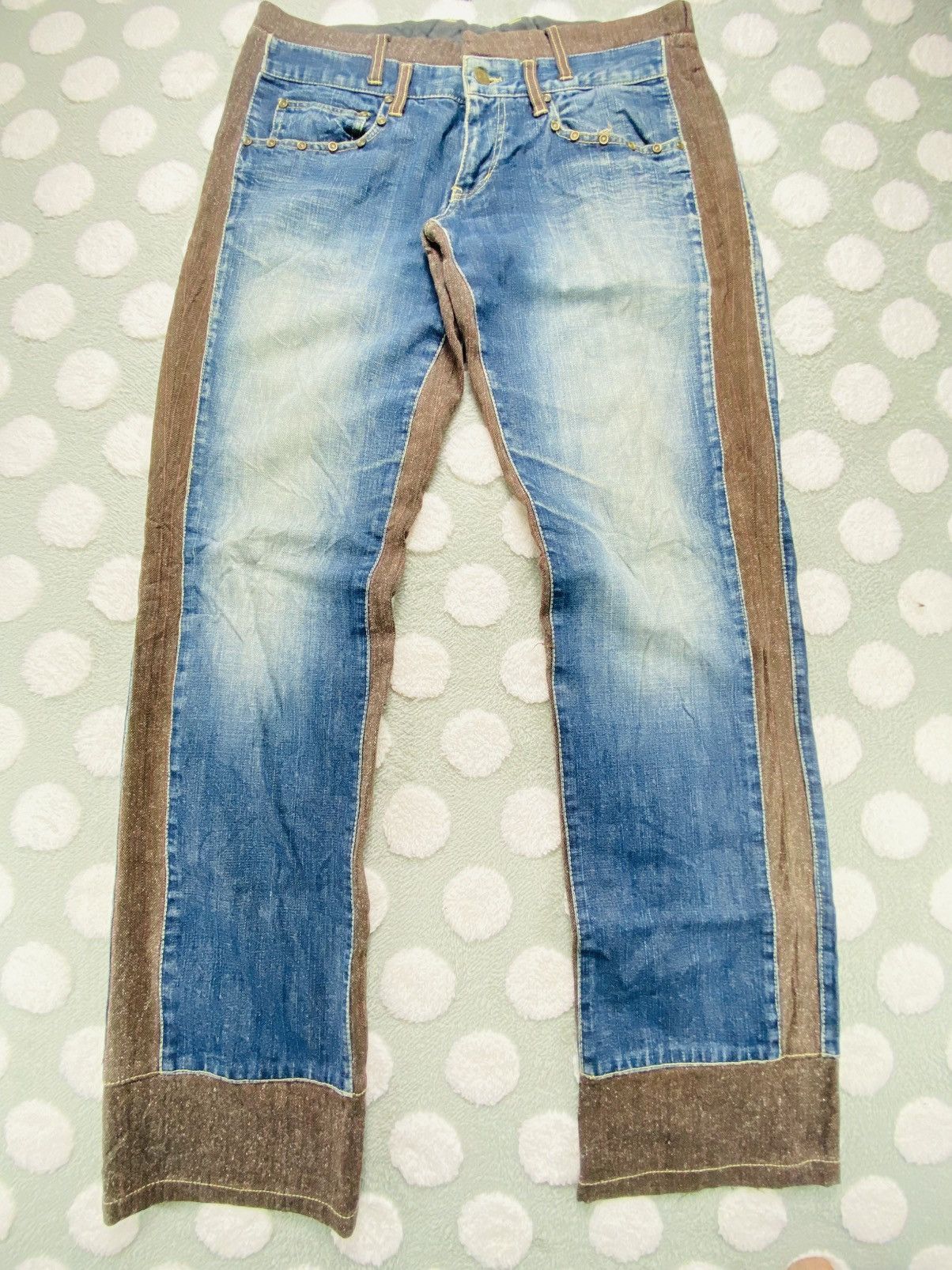 Japanese Brand vintage Monsieur Nicole Hybrid Size US 34 / EU 50 - 2 Thumbnail