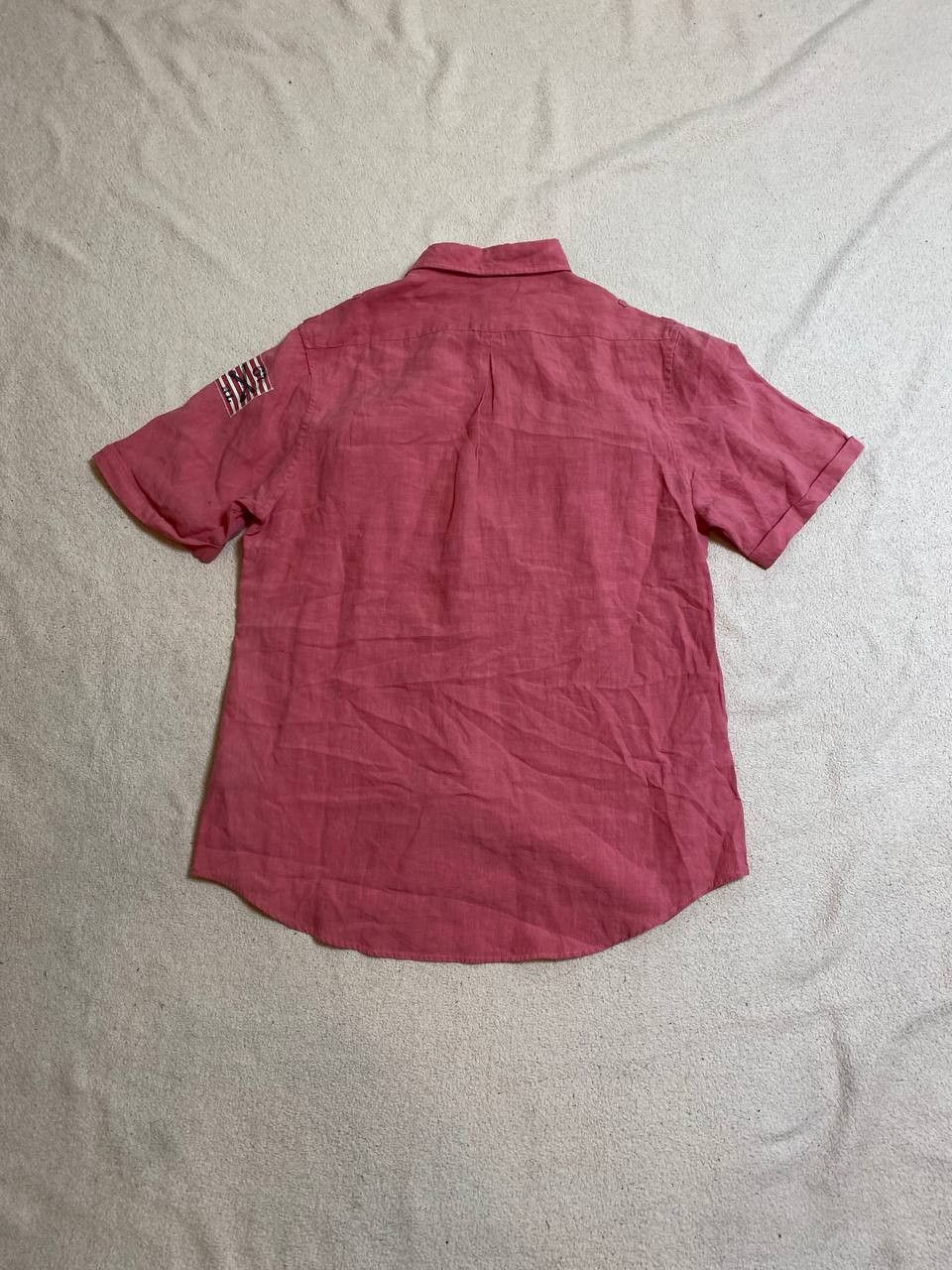Polo Ralph Lauren × Vintage Polo Ralph Lauren Shirt Button Up Short Sleeve Vintage Size US L / EU 52-54 / 3 - 14 Thumbnail