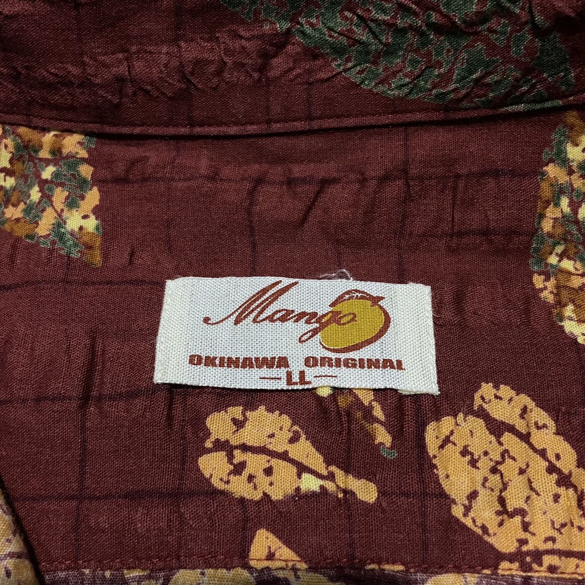 Japanese Brand Vintage Mango Okinawa Hawaiian Shirt Single Stitch Size US XL / EU 56 / 4 - 5 Thumbnail