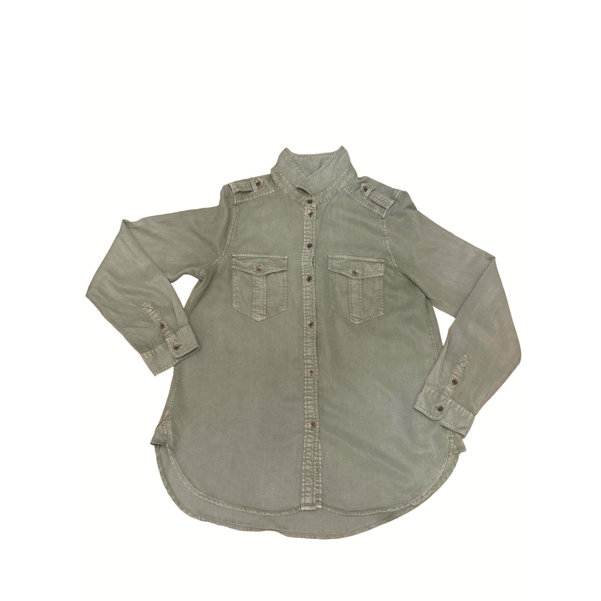 American Eagle Outfitters American Eagle Outfitters Boyfriend Fit Button Up Shirt Medi Size M / US 6-8 / IT 42-44 - 5 Thumbnail