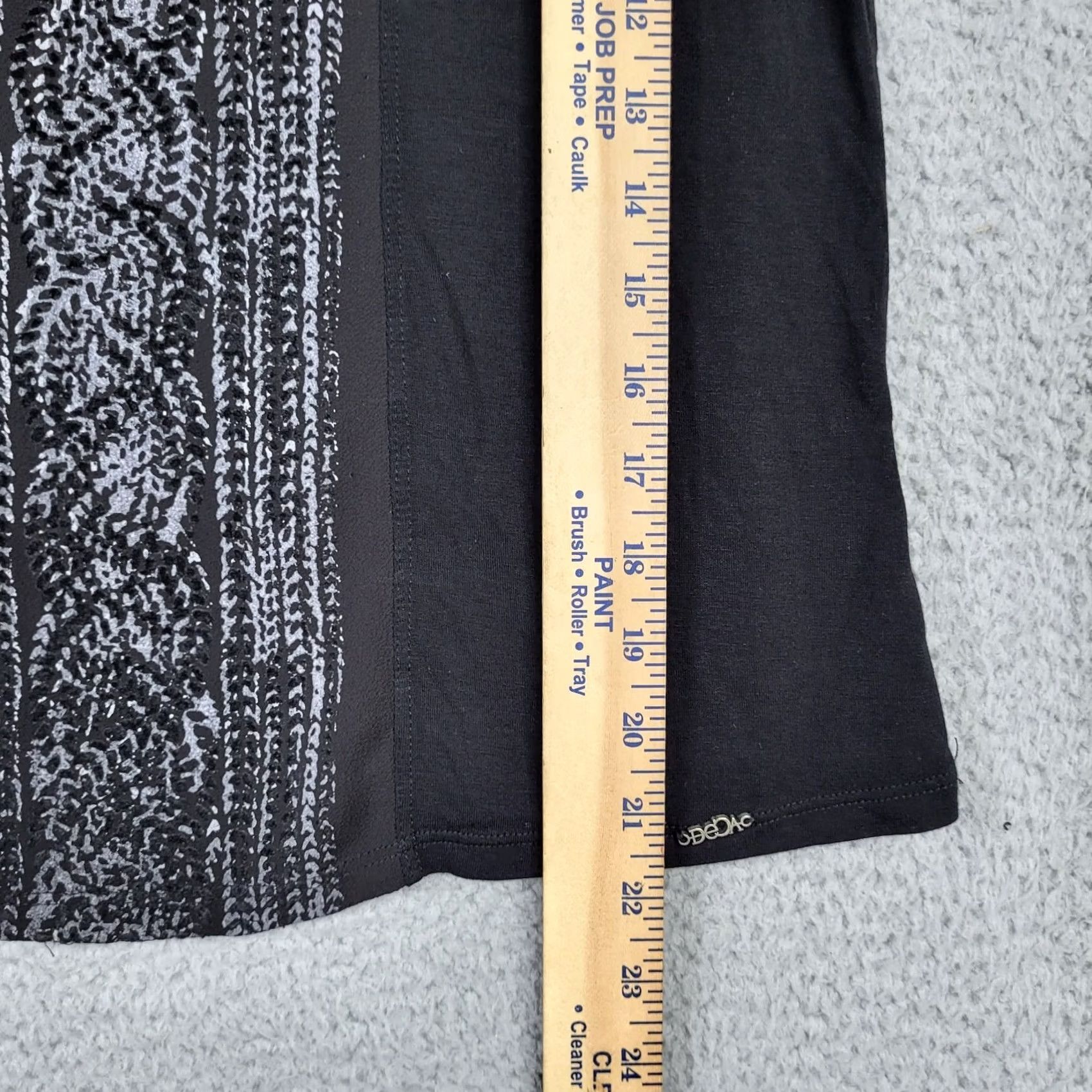 Vintage DECA Black Turtleneck Short Sleeve Women's Stretch T-Shirt Size 6 USA 6/Regular Black Cotton Elastane Basic Shirt Womens Size M / US 6-8 / IT 42-44 - 7 Thumbnail