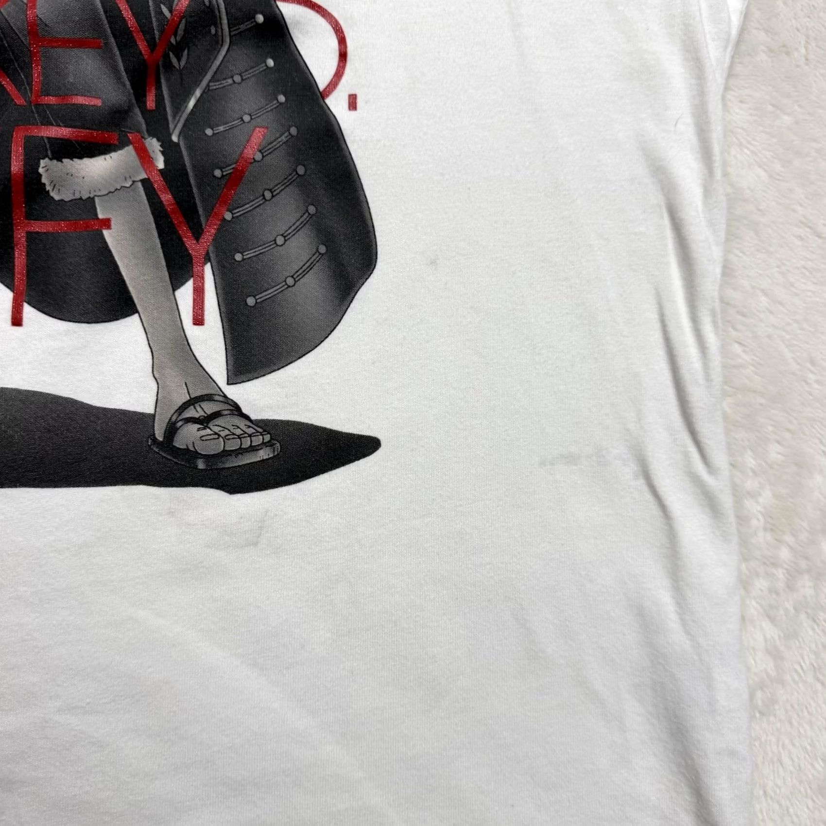 Uniqlo Uniqlo UT One Piece Monkey D Luffy Shirt Mens Small White Anime Graphic Tee Shirt Size US S / EU 44-46 / 1 - 6 Thumbnail