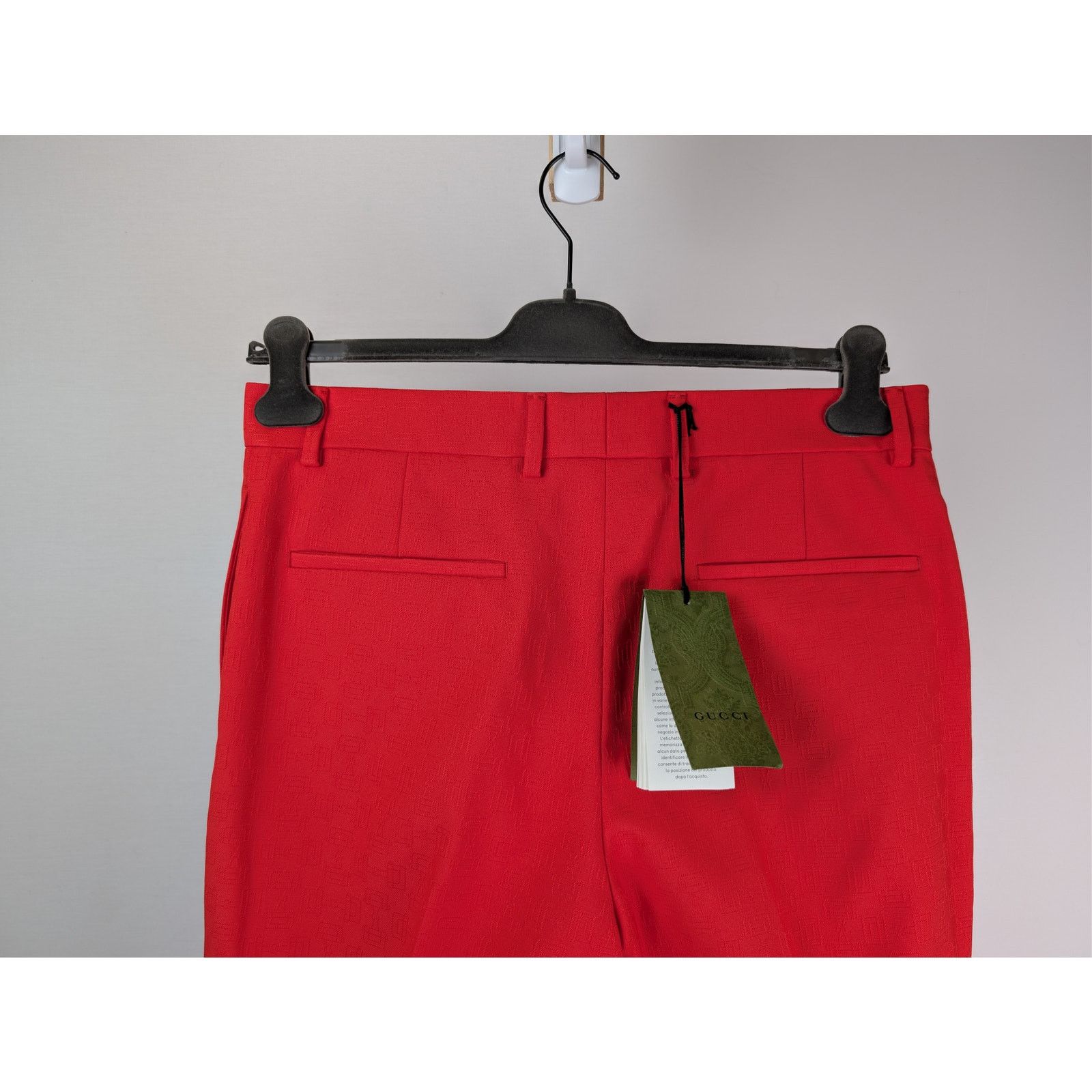 Gucci o1rshd1 Formal Pants in Red Size US 32 / EU 48 - 10 Thumbnail