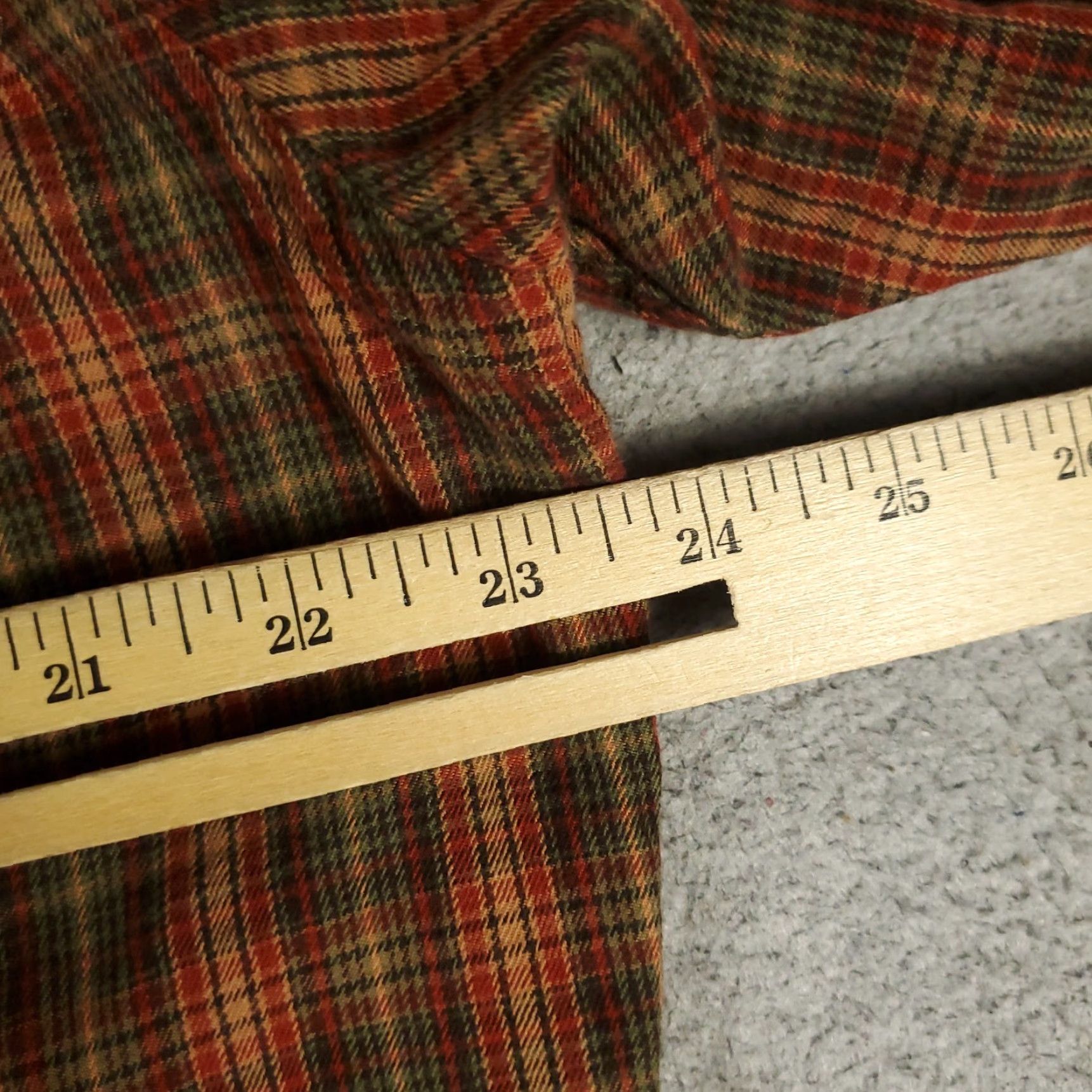 Ralph Lauren Ralph Lauren Shirt Mens Medium Red Plaid Flannel Button-Up Long Sleeve Polo Pony Logo Button-Down Casual Formal Casual Mens Regular Red Plaid 80s? Size US M / EU 48-50 / 2 - 6 Thumbnail