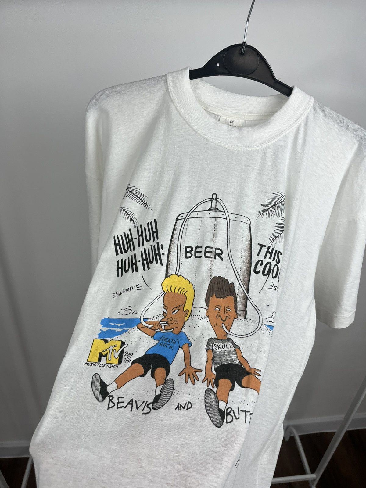 Other Vintage Beavis and Butt-Head Beer Single Stitch Tee XL Size US XL / EU 56 / 4 - 9 Thumbnail