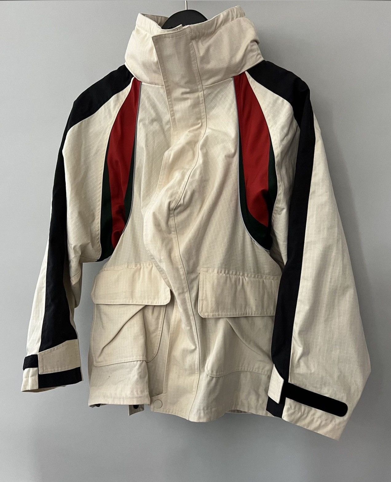 Balenciaga × Gucci Gucci x Balenciaga The Hackers Project Swing Parka Size US XL / EU 56 / 4 - 2 Thumbnail