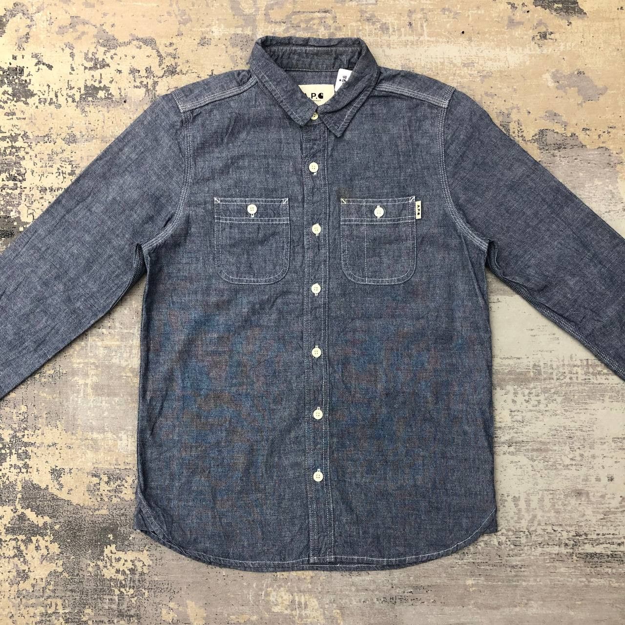 A.P.C. × Carhartt T288 CARHARTT X A.P.C. PARIS DETROIT DENIM SHIRTS Size US S / EU 44-46 / 1 - 2 Thumbnail