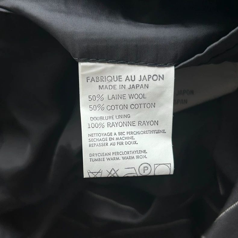 Yohji Yamamoto Yohji Yamamoto Yohji Yamamoto Striped Double-Breasted Blaz Size US S / EU 44-46 / 1 - 7 Thumbnail
