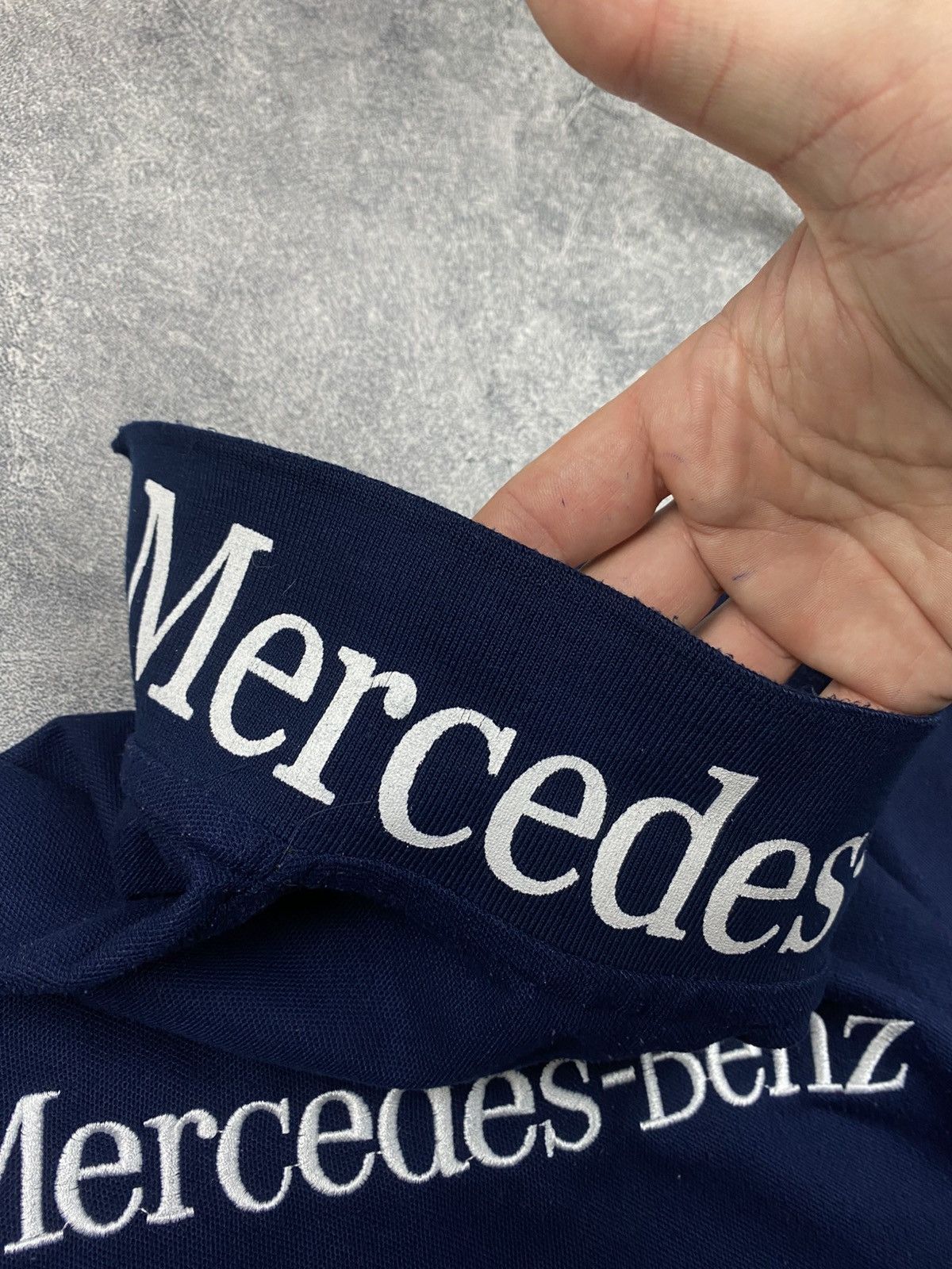 Mercedes-Benz × Vintage Mercedes Benz vintage polos tee 90s Size US XXL / EU 58 / 5 - 6 Thumbnail