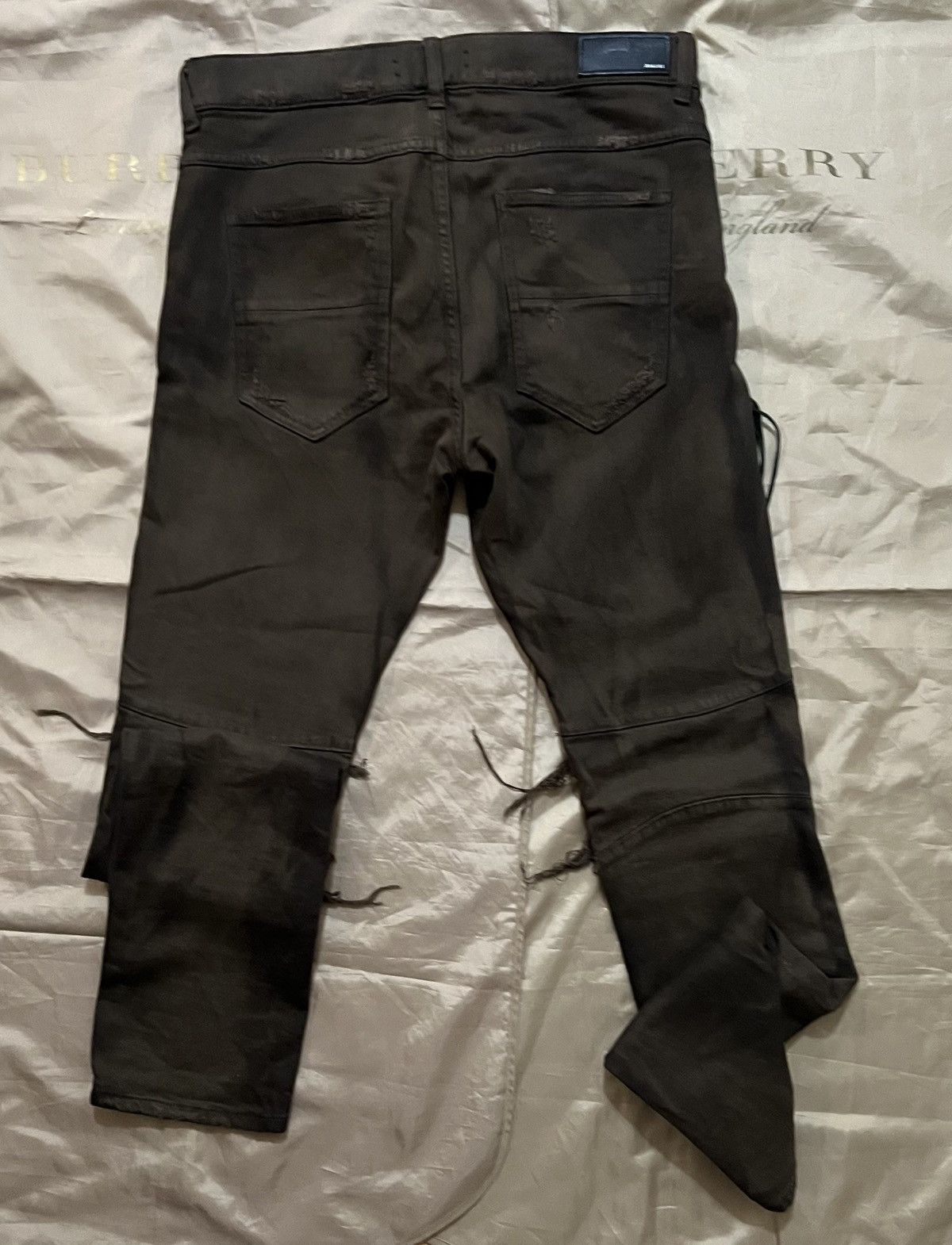 Amiri Amiri mx1 skinny distressed brown size 34 Size US 34 / EU 50 - 8 Thumbnail