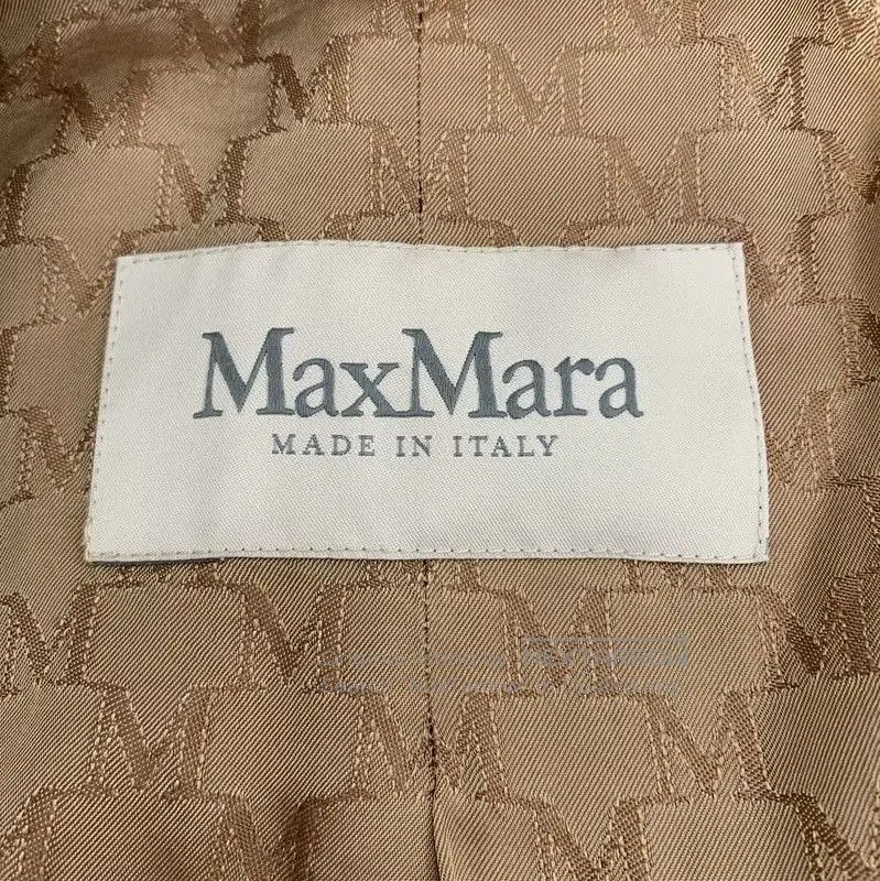 Max Mara MaxMara Brown Wool Women's Overcoat . Size S / US 4 / IT 40 - 6 Thumbnail