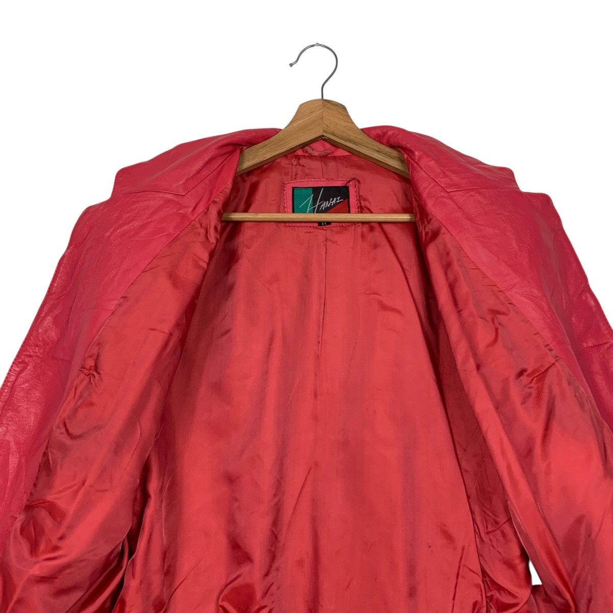 Japanese Brand Japanese Brand Hanaz Double Breasted Leather Jacket Size M / US 6-8 / IT 42-44 - 12 Thumbnail