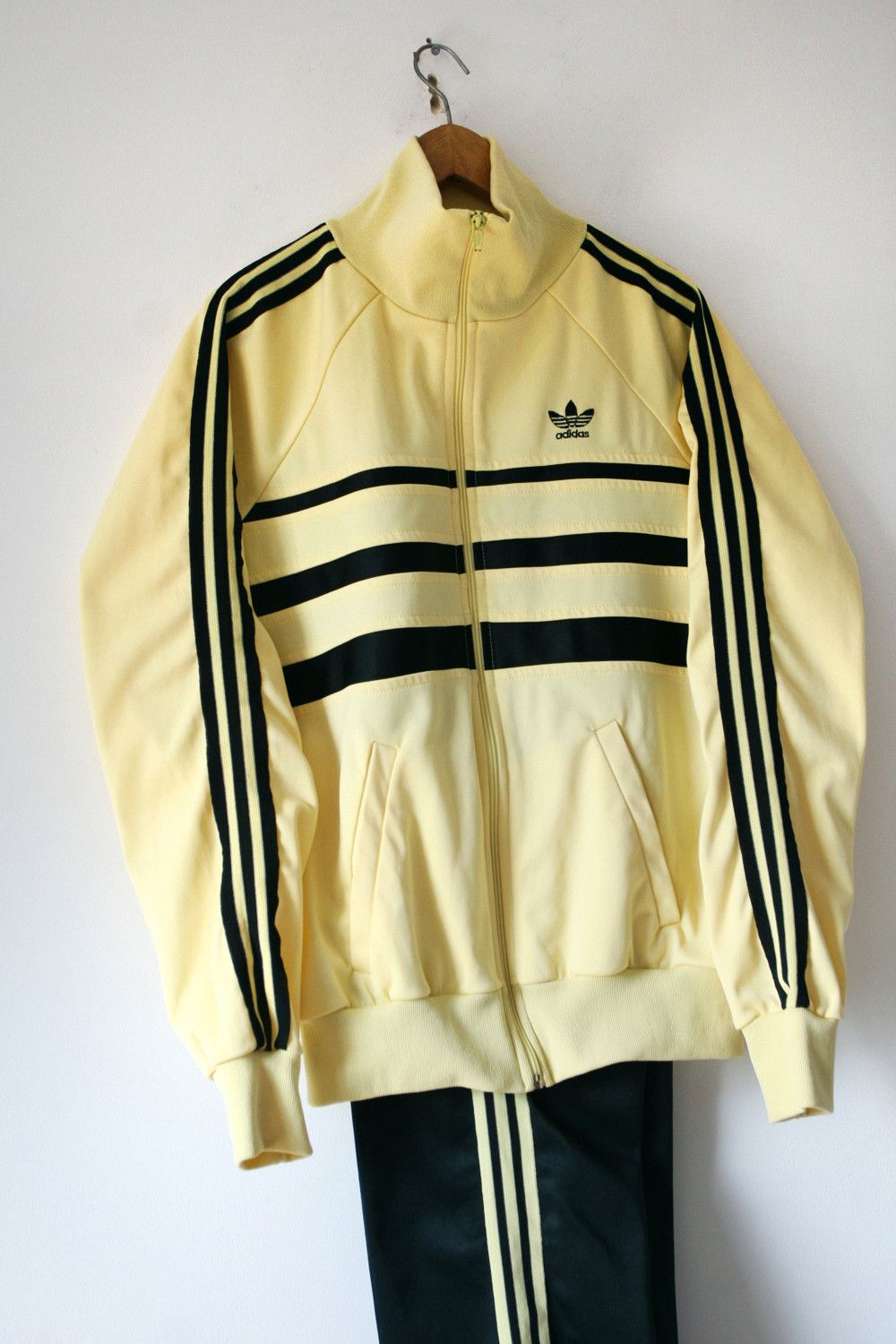 Adidas Vintage Adidas 80s Made in England Tracksuit Full SET Rare Size US M / EU 48-50 / 2 - 3 Thumbnail