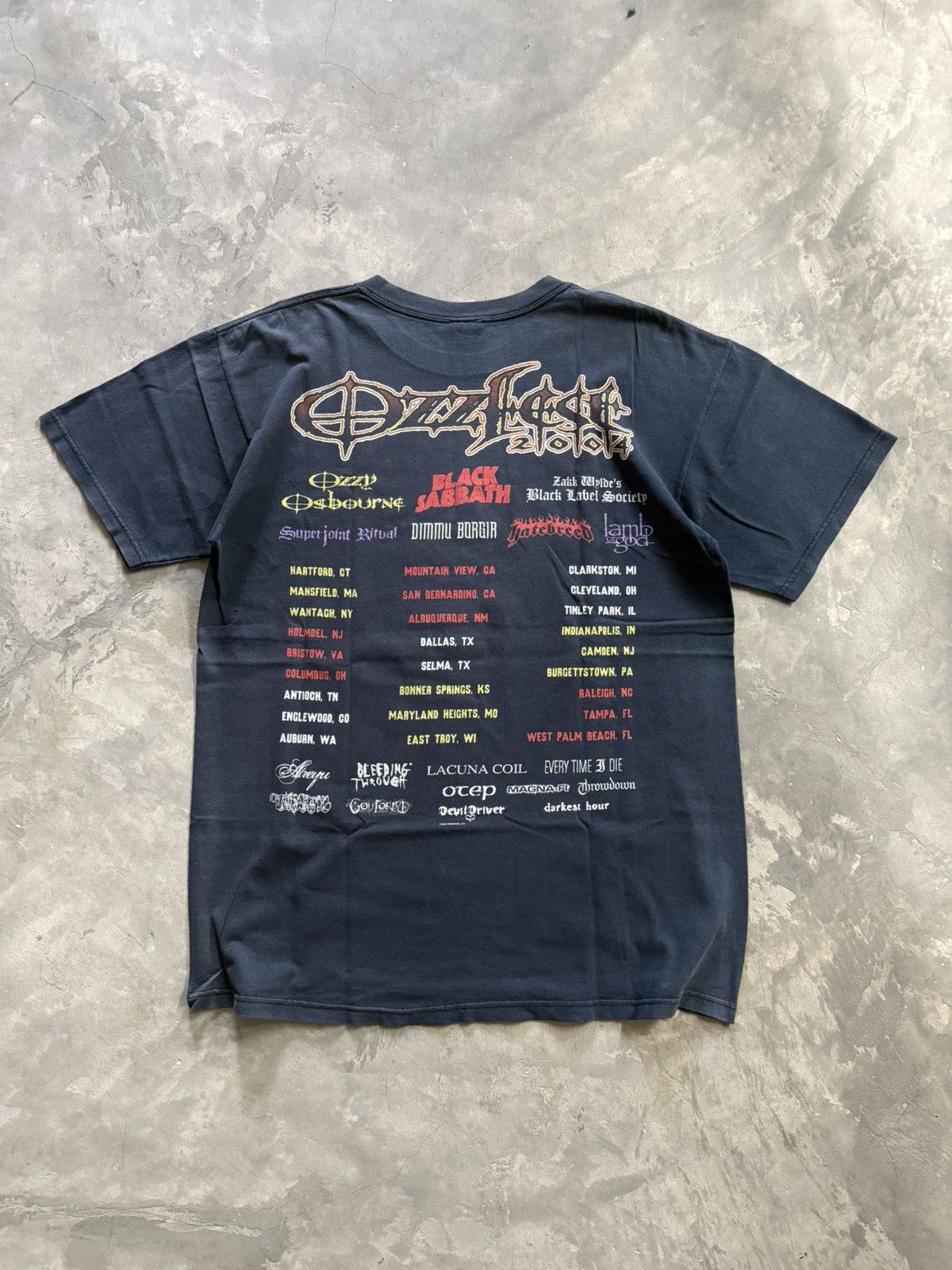Band Tees × Ozzy Osbourne × Vintage Vintage ozzfest tour t-shirt 2004s Size US L / EU 52-54 / 3 - 2 Thumbnail