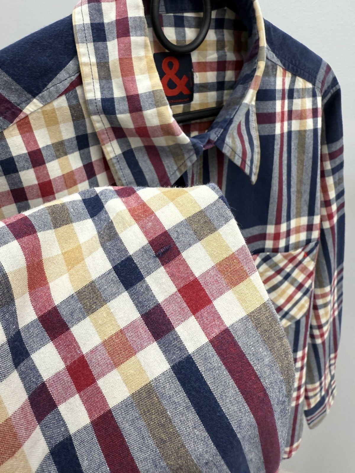 Dolce & Gabbana Dolce & Gabbana Checked Pocket Button Up Shirt Size US M / EU 48-50 / 2 - 6 Thumbnail