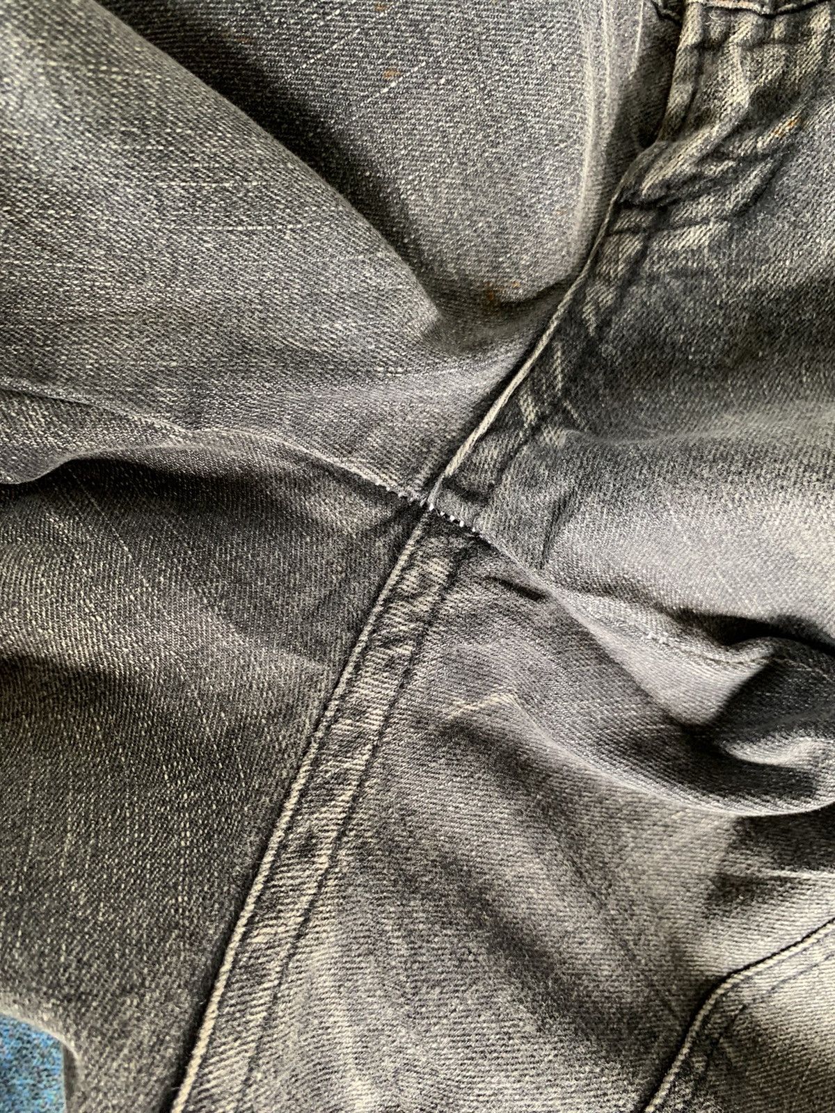 If Six Was Nine 💥 OriginalStyle Distressed Double Waist Denim Size US 32 / EU 48 - 11 Thumbnail