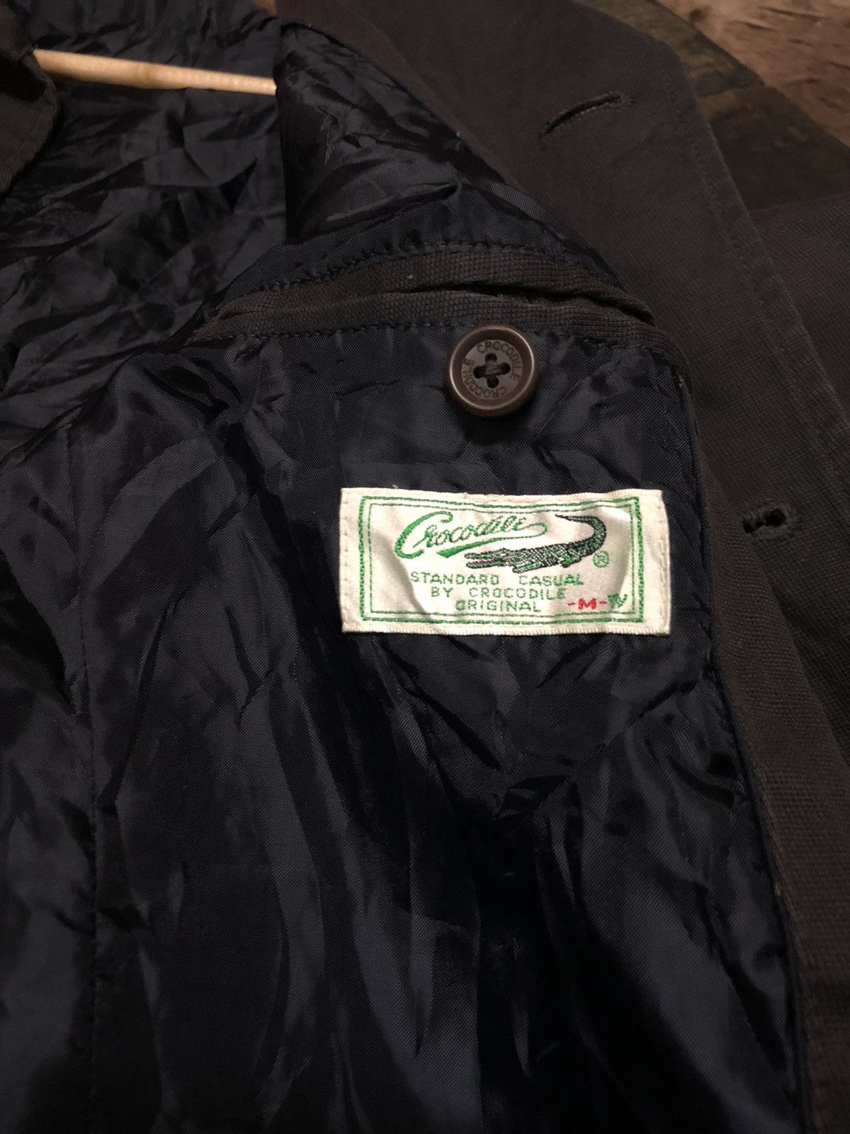 Vintage Crocodile Light Jacket Size US M / EU 48-50 / 2 - 9 Thumbnail